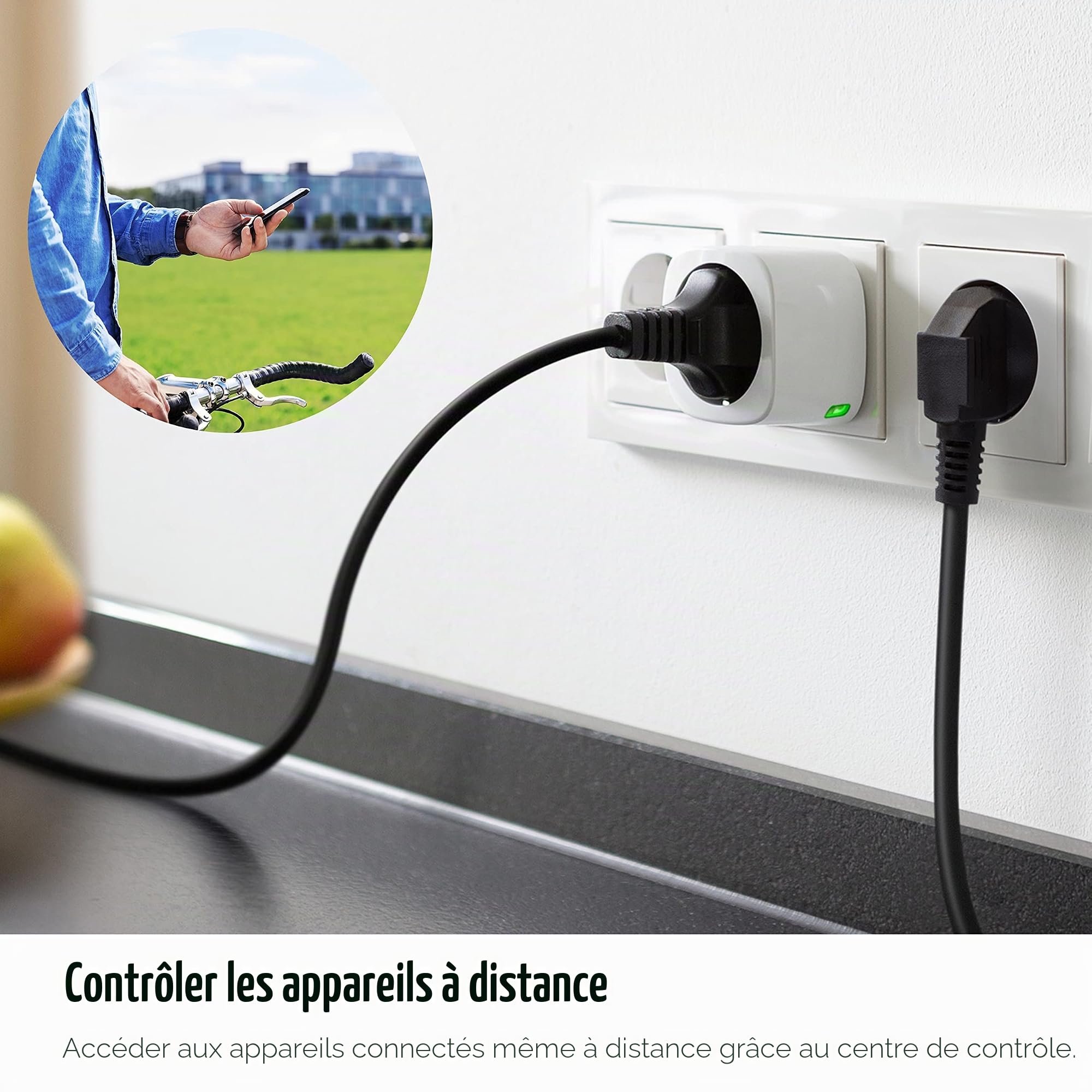 Eve Energy (Matter) - Prise Intelligente, Lot de 2