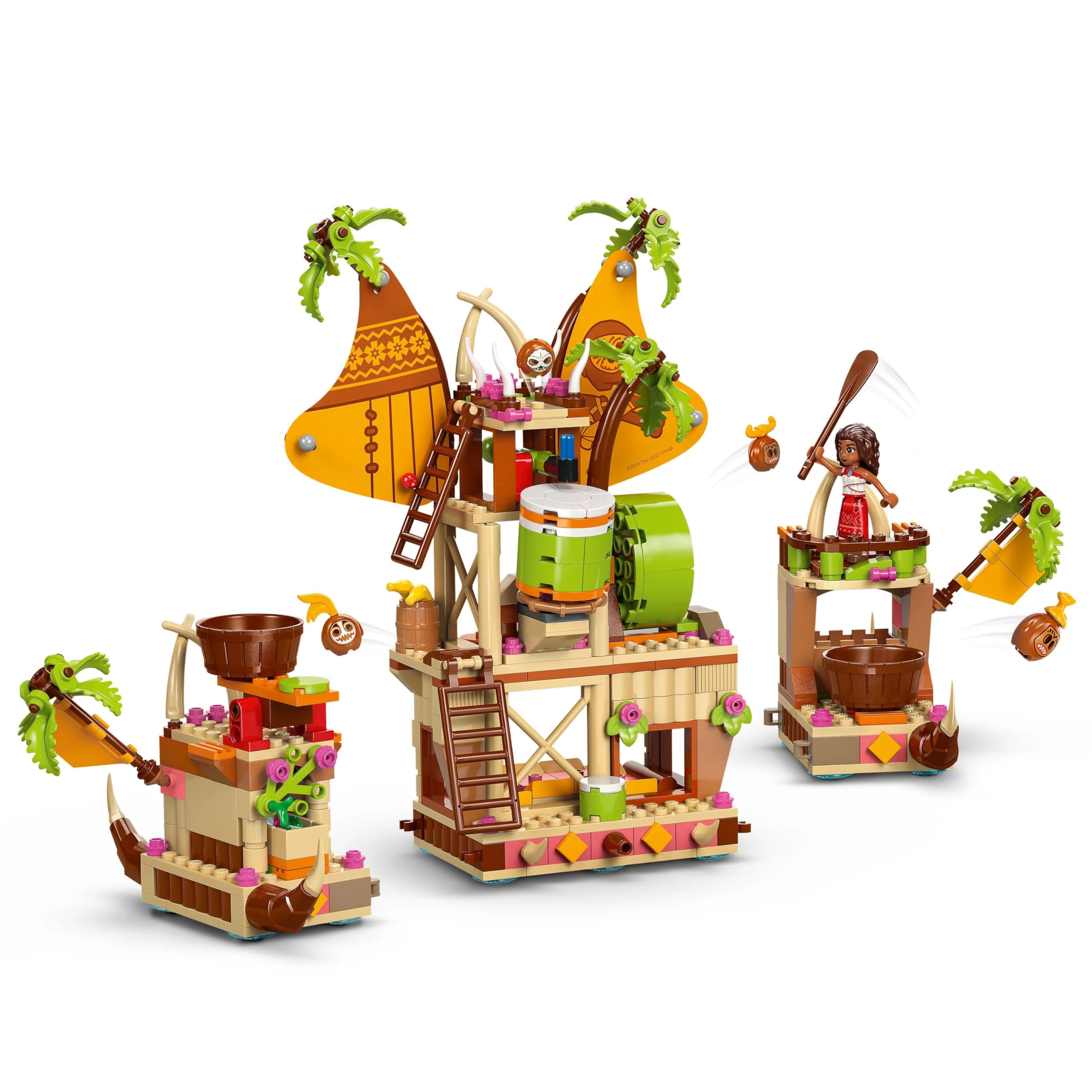 LEGO Disney Barka Kakamorów 43258 | Łódź z filmu, zestaw z postaciami, prezent dla fana Disneya 7+, 572 elementy