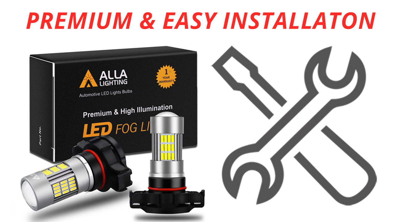 Led Foco De Nieblas 2504 Psx24w Luz Blanca 6000k Para Dodge | Meses Sin