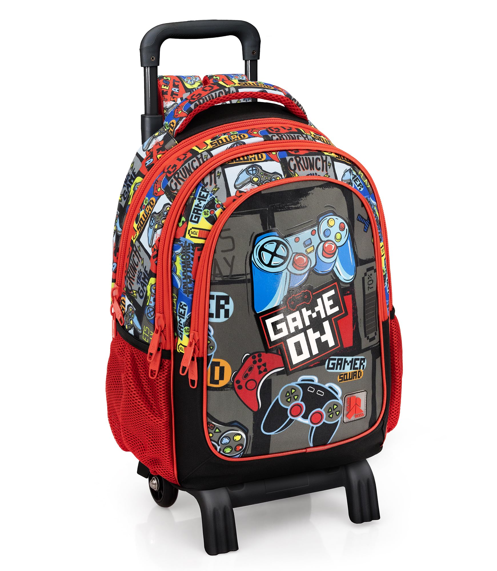 Sac à Dos Roulettes Garçon 2in1 (6-11 Ans) Gamer Squad
