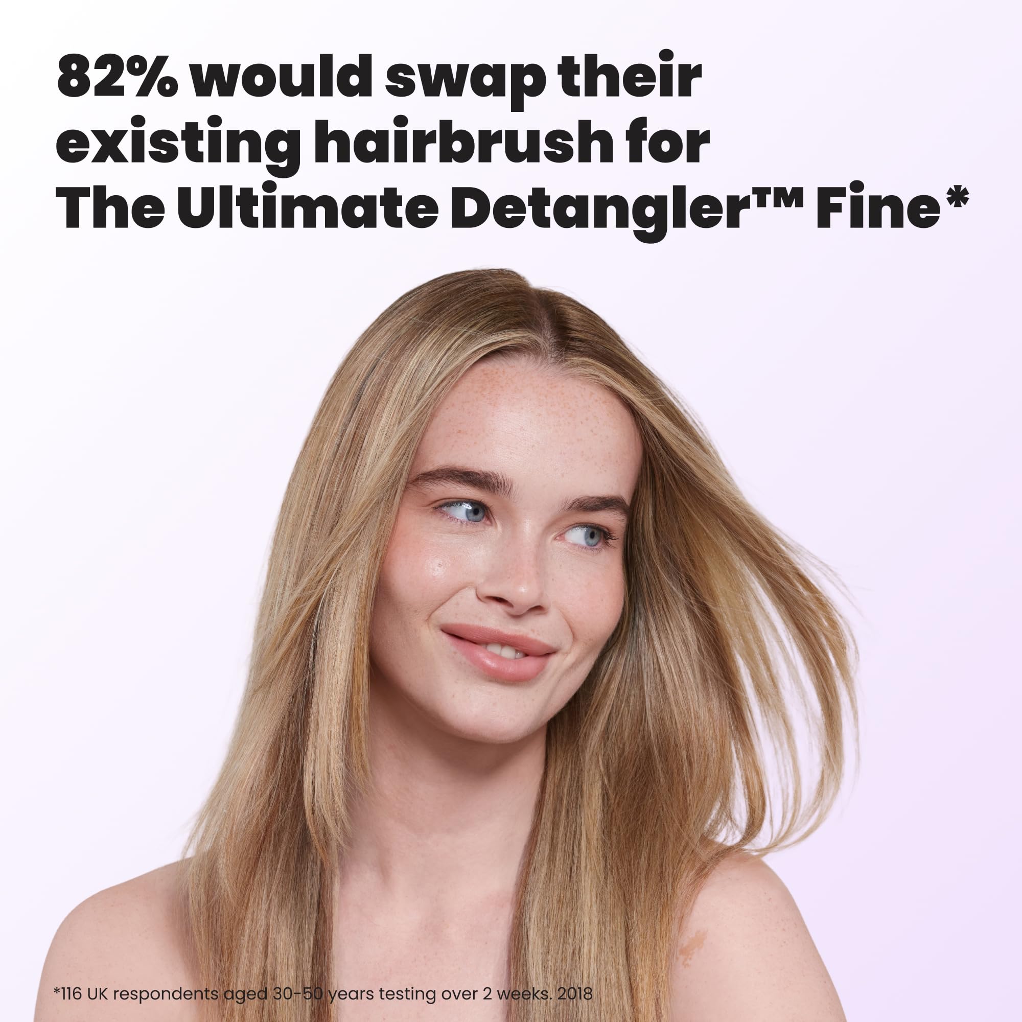 Tangle Teezer Die Entwirrungsbürste für feines und brüchiges Haar für nasses und trockenes Haar | Coloriertes, feines und brüchiges Haar | Hypnotisches Jaspisdesign