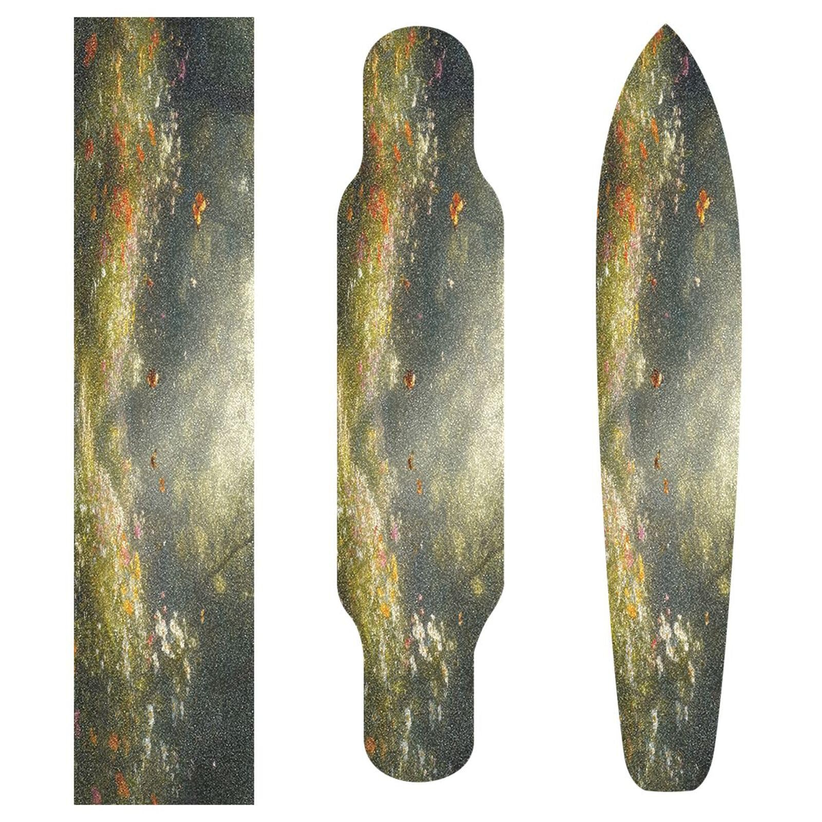 CZXW Spring Flowers Meadow Skateboard Grip Tape Non-Slip Longboard Griptape Skate Board Tapes Sheet for Decor 44