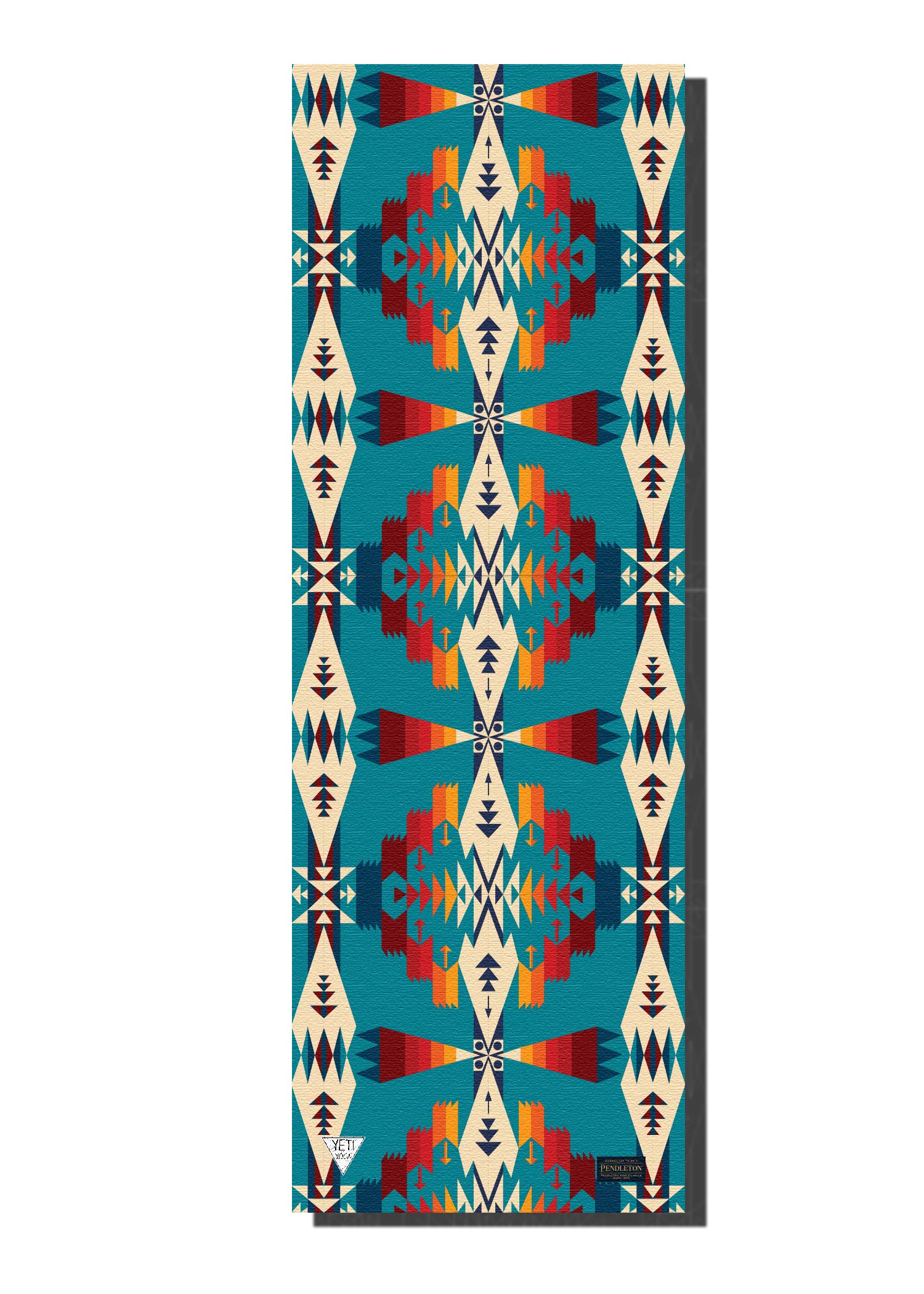 Amazon | YETI YOGA x Pendleton ヨガマット プレミアム 多目的