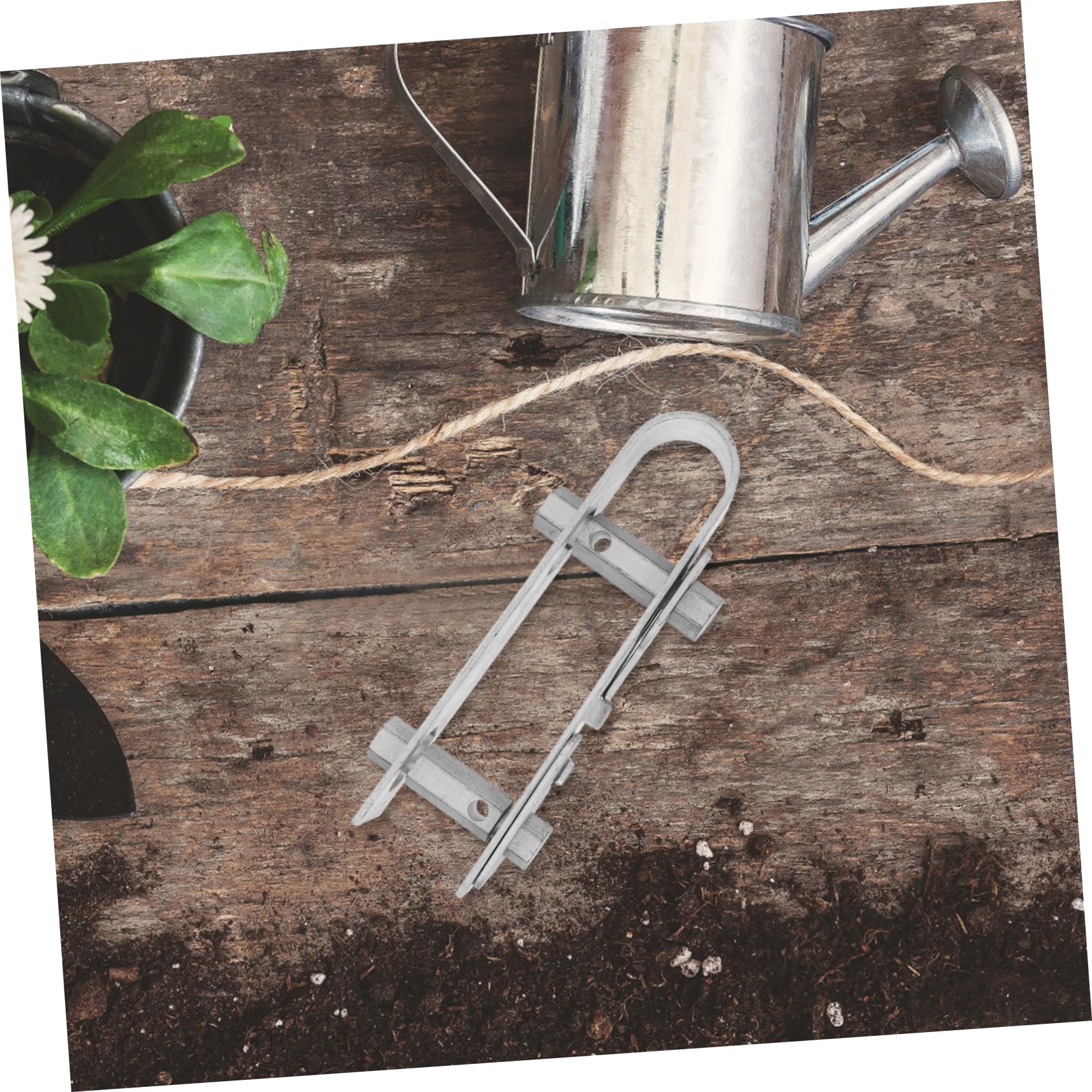 Toyvian Tendeur de Câble d'acier Galvanisé à Double Axe pour Serrage Agricole et Clôtures de Ferme, Installation Facile et Application Polyvalente, Couleur Argenté