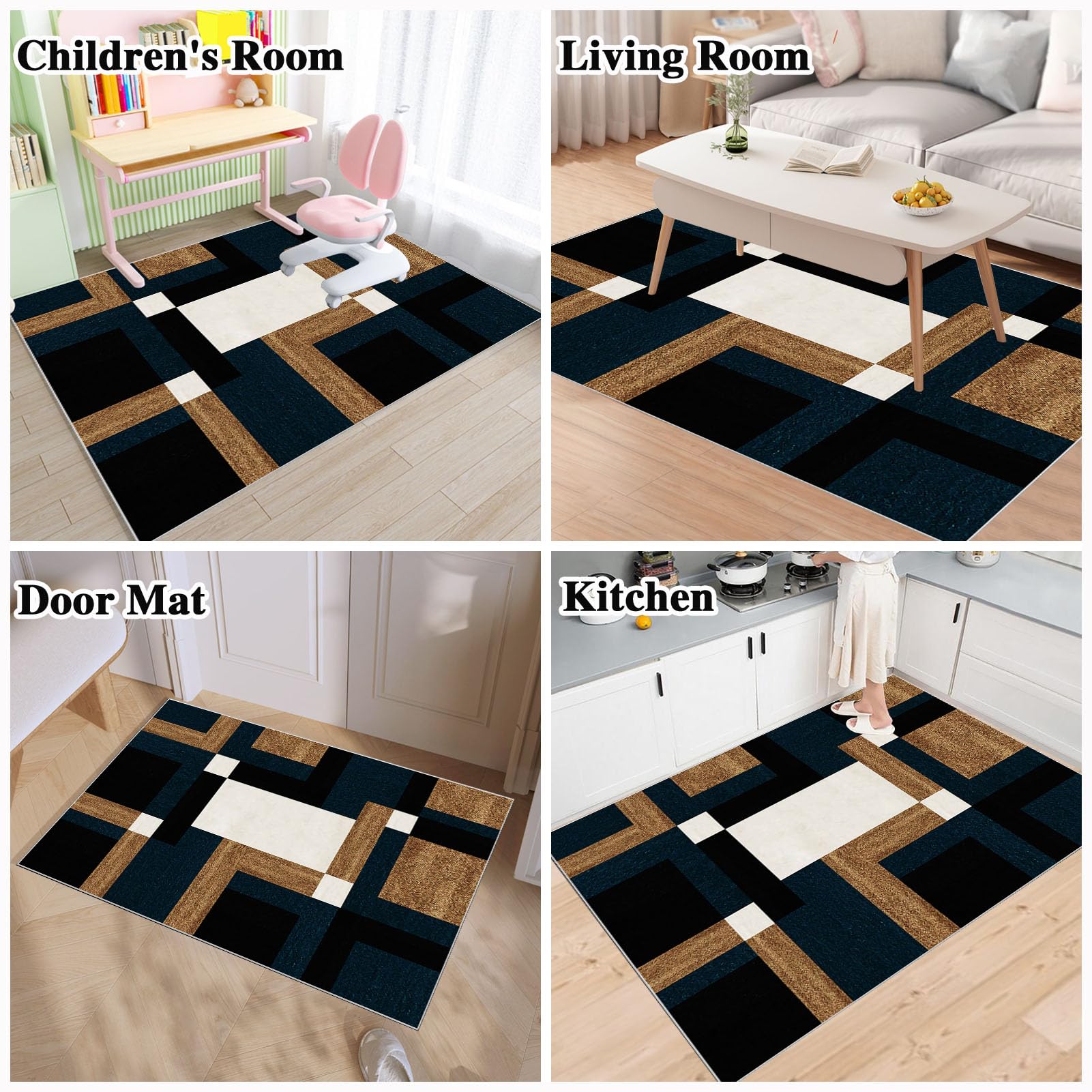 80 x 120 cm Heavy Duty Office Chair Mat for Carpeted Floor Computer Gaming Desk Chair Mat for Carpet Hard Floor Protector Mat for Rolling Chair Carpet Protector Chair Mat Floor Mat for Office Chair - Image 7