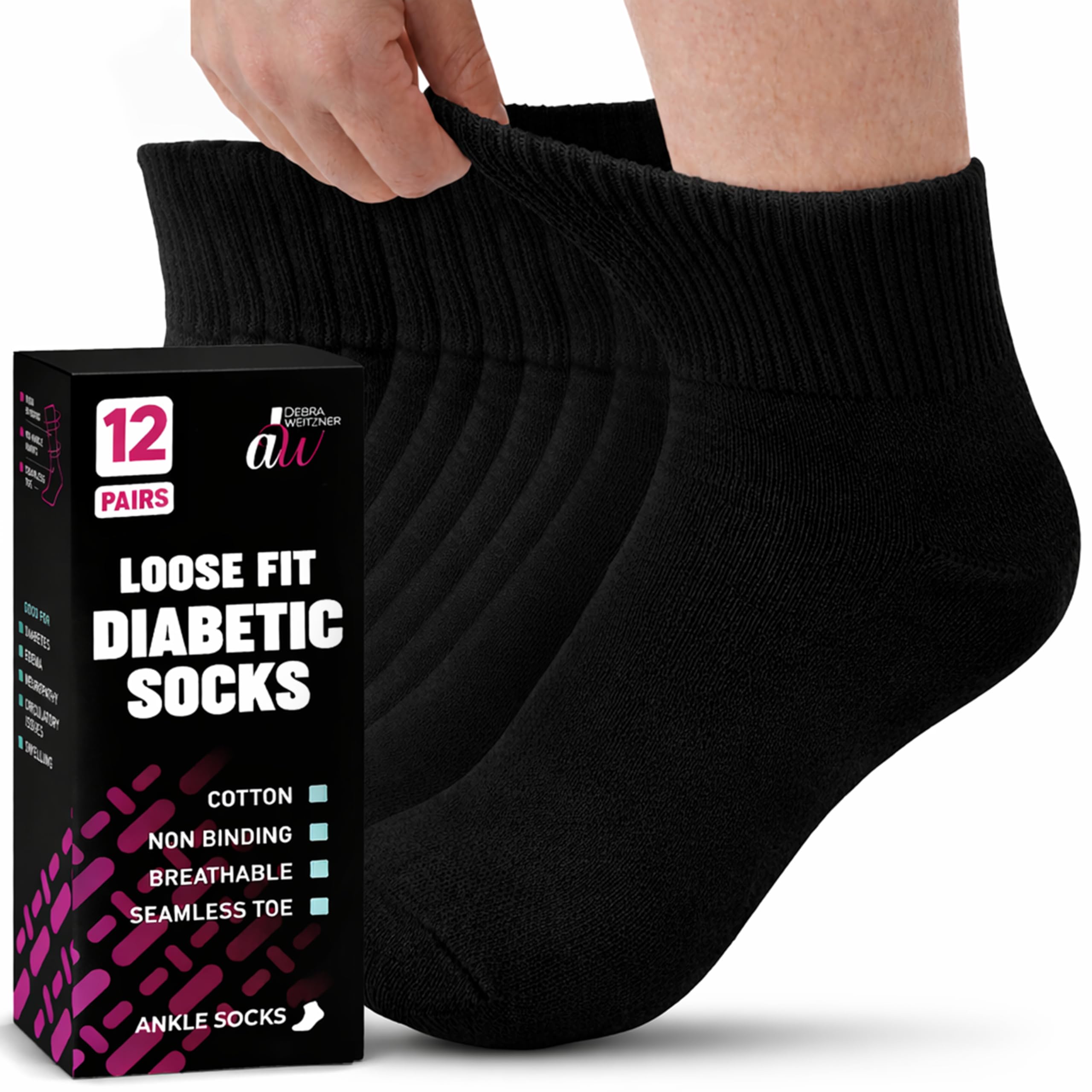 Debra Weitzner Diabetic Socks