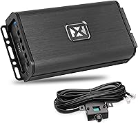 Vista 1 de NVX VADM1v2 - Amplificador monobloque Clase D micro de 600W RMS a 1 Ohm - Amplificador compacto para automóviles, embarcaciones y deportes de motor