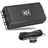 VADM1v2 Micro Class D Monoblock Amplifier – 600W RMS at 1 Ohm – Compact Car/Marine/Powersports Amp with Wired Bass Remote, 4-Way Protection, Subsonic & Low-Pass Filters
