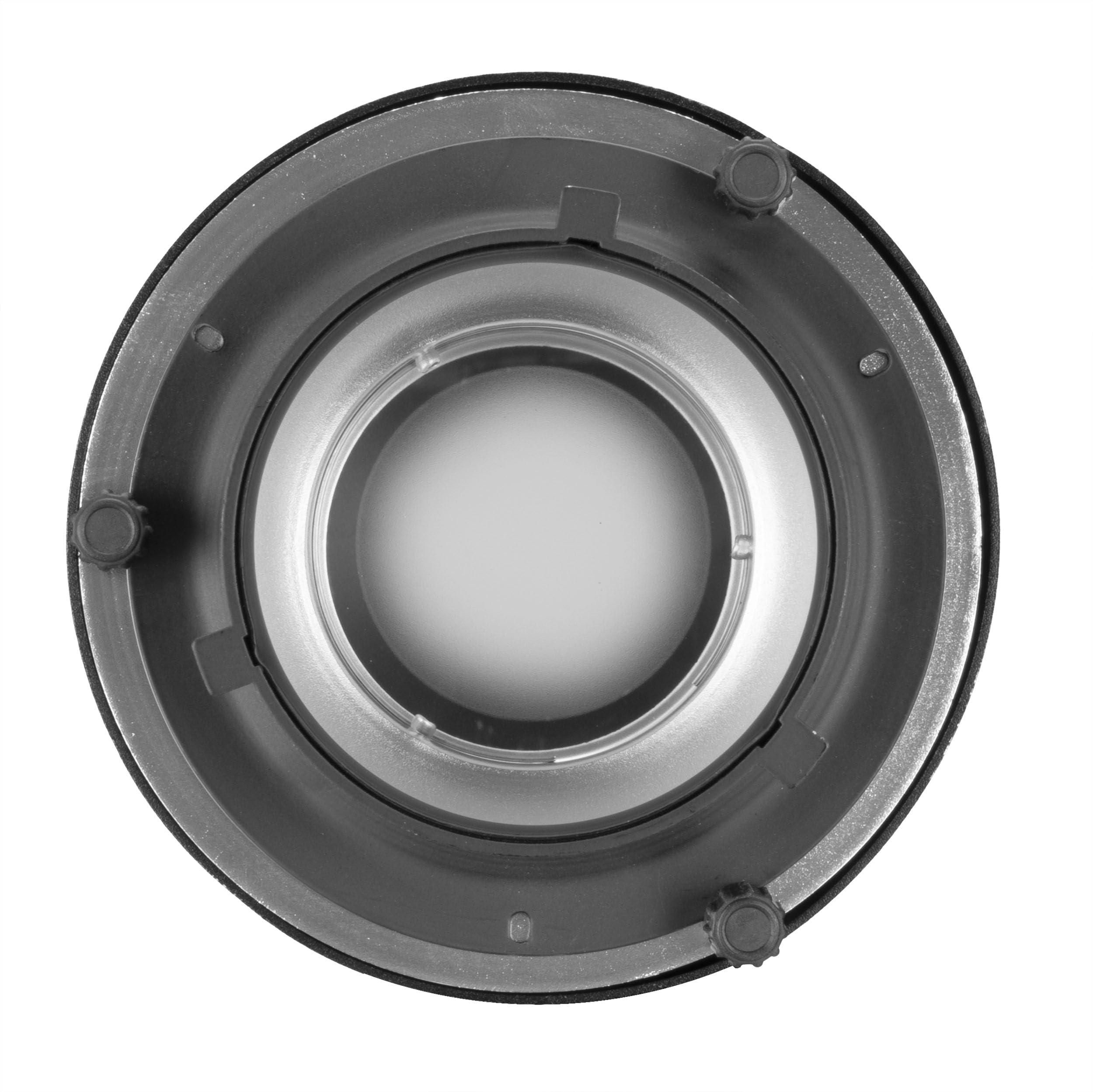 Bresser Optischer Snoot mit 150mm EF-Mount Objektiv, Bowens S-Bajonett, verstellbare Blätter, Farbfilter, Gobos, Fotografie, Videografie