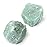 QINJIEJIE 1.8-2.2\'\' Green Aventurine 2PCS Natural Rough Healing Crystal Rocks Bulk Large Crystal Rocks Stones for Tumbling Cabbing Polishing Fountain Rocks DIY Decoration Handmade Gifts