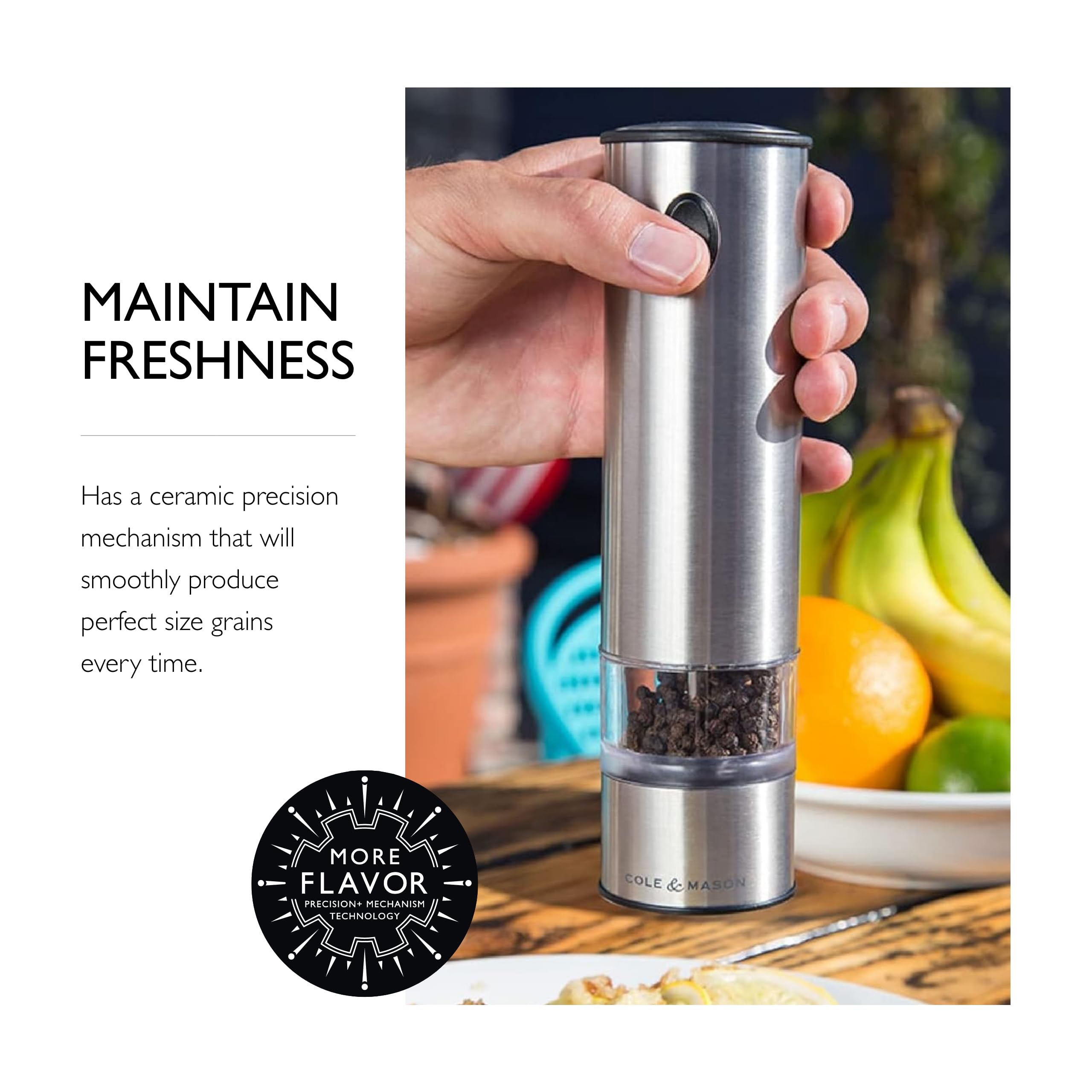 COLE & MASON ペッパーミル ソルトミル セット コールアンドメイソン COLE&MASON デュオ ソルト＆ペッパーミル