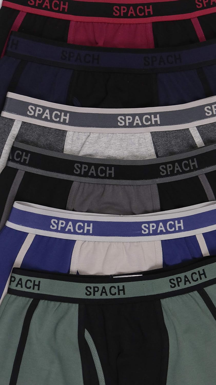 ToBeInStyle Boys' Pack of 6 Cotton Boxer Briefs - Image 4