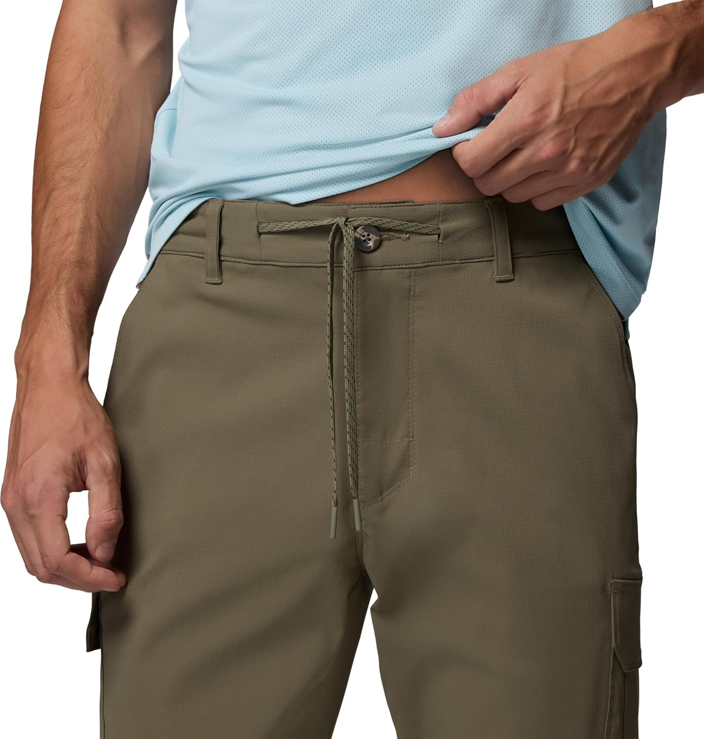 Columbia Men's Tech Trail Utility Pant, Stone Green, 42 x 30