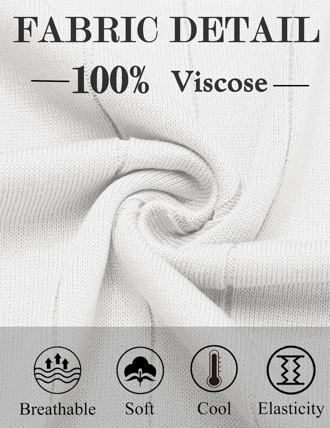 COOFANDY Men's T-Shirts Short Sleeve Crewneck Knit Shirts Summer Ribbed Textured Tee Shirts - Image 5