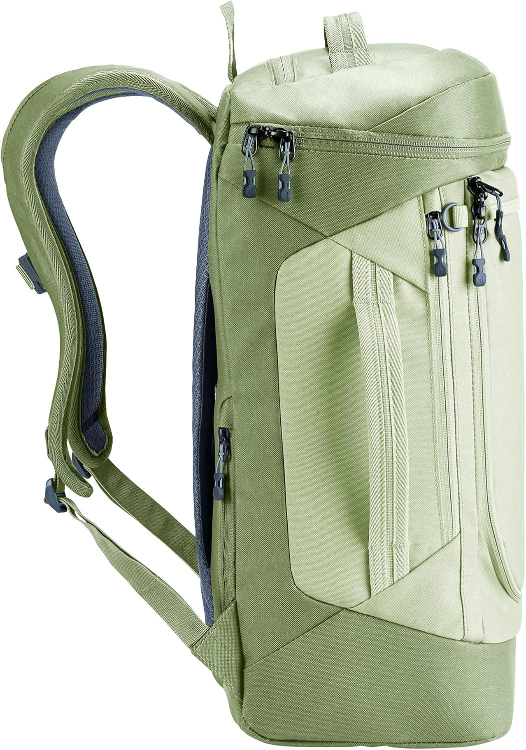 Deuter Unisex Duffel Pro Pack 30, Convertible 30L Duffel & Backpack for Versatile One-Bag Travel & Everyday Use - Mineral-Grove