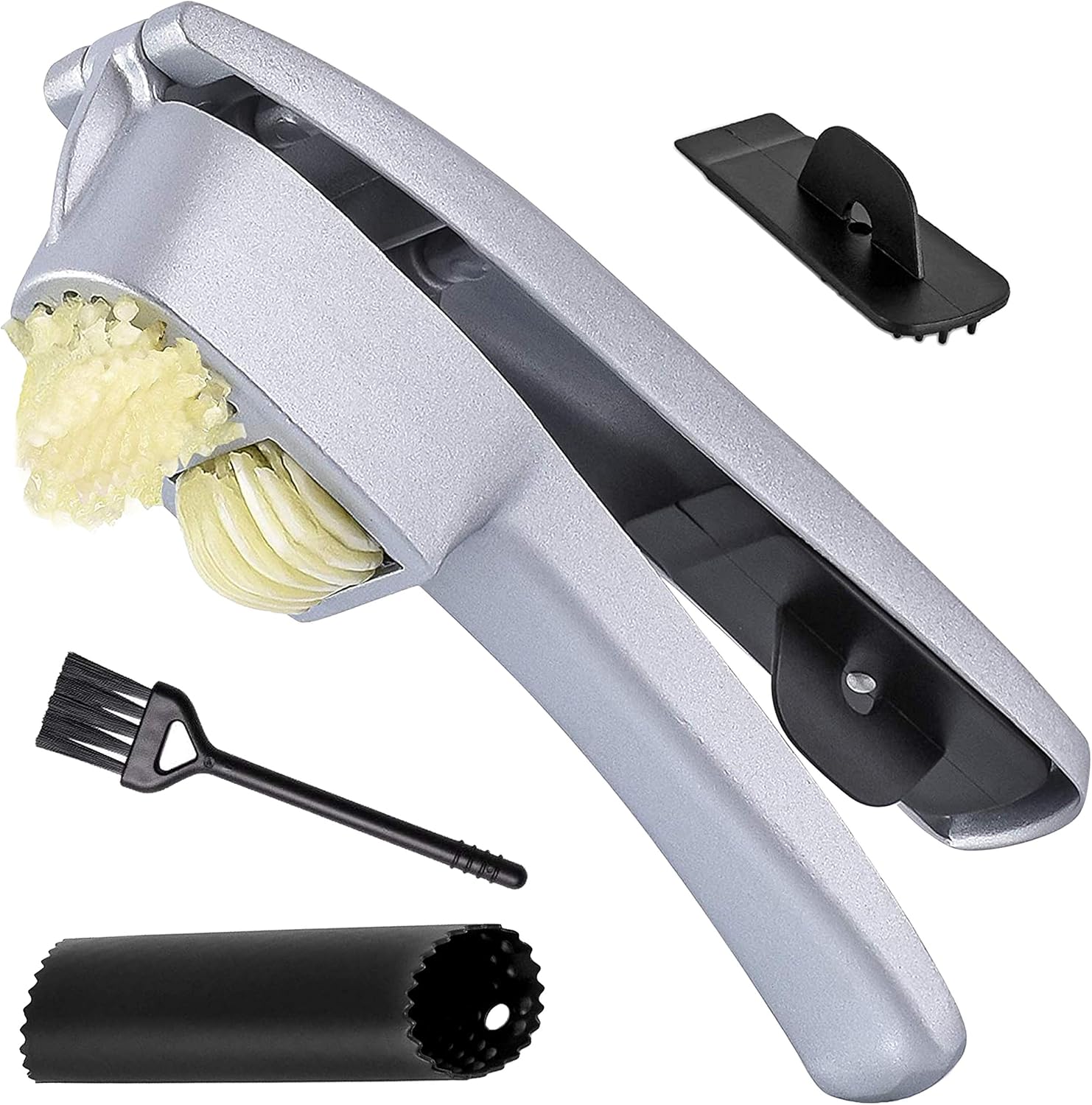FYNHOM Garlic Press 2 in 1 Garlic Mince and Garlic Slice