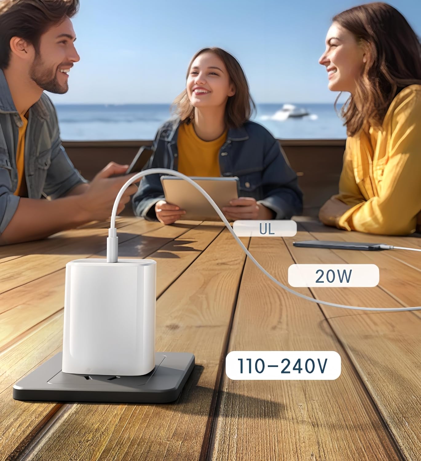 USB Wall Charger for NOCO Boost Plus GB40 GB70 GBX45 GBX155, AstroAI, NEXPOW Car Jump Starter, Dual Port USB Wall Plug