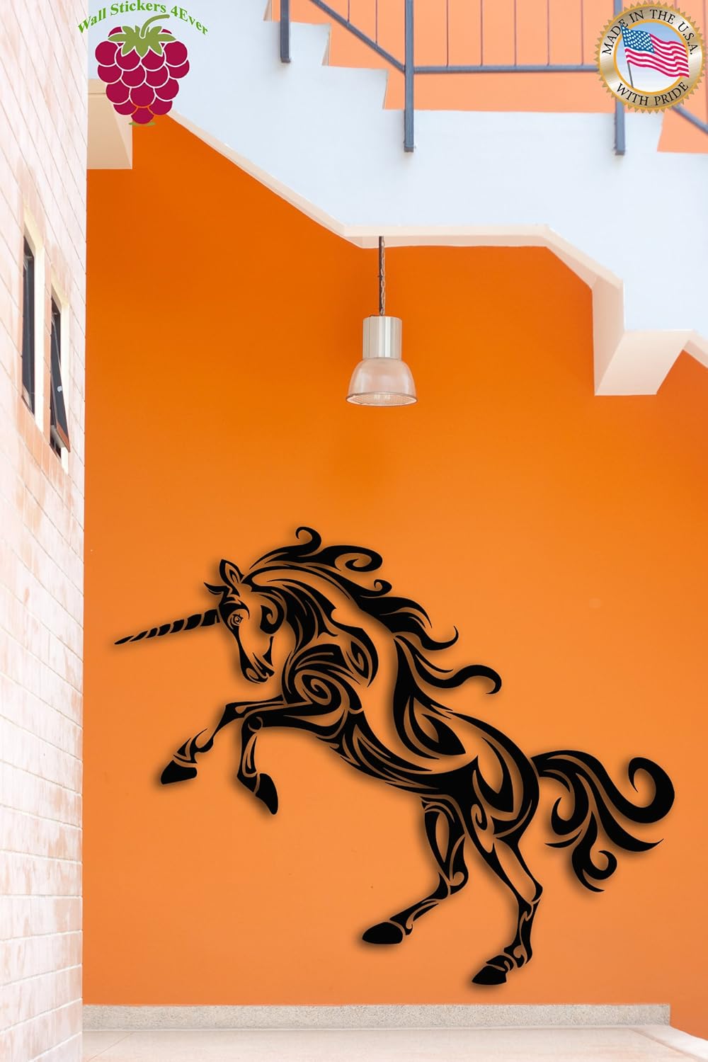 Wall Stickers Unicorn Mythological Animal Fairytale Decor