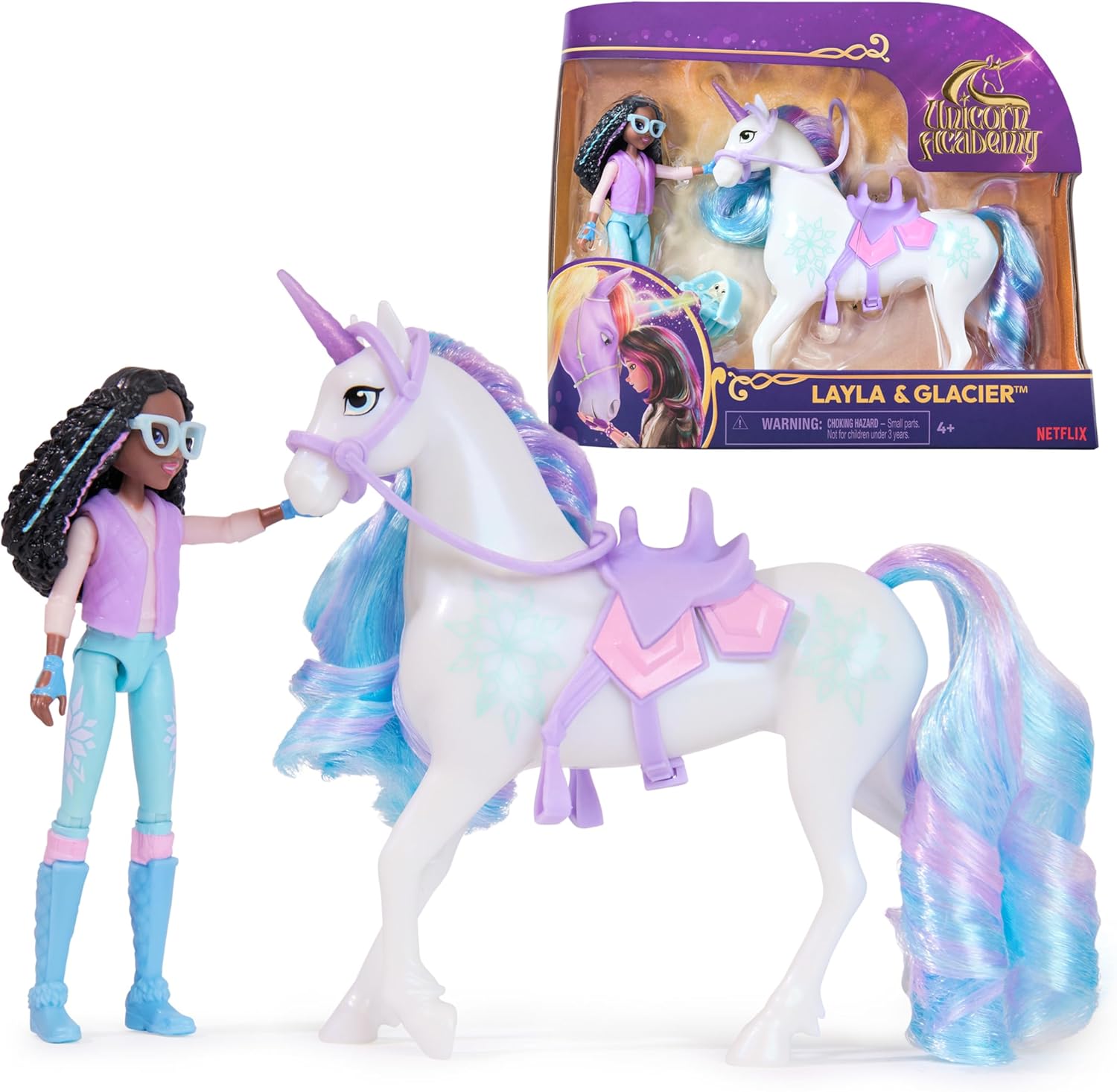 Figuras Layla y Glacier de Academia Unicornio por sólo 13,29€ ¡¡34% de descuento!!