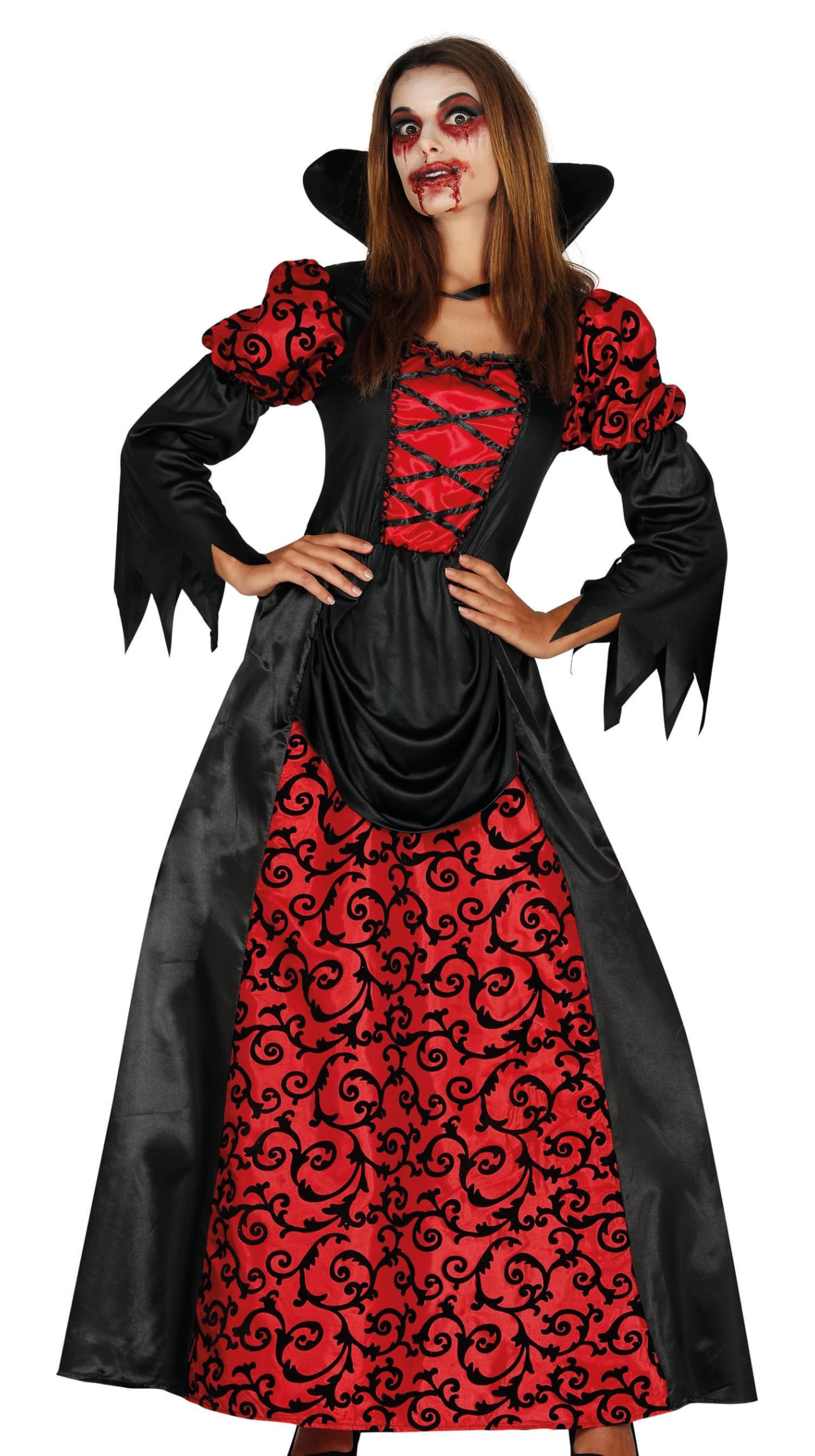 FIESTAS GUIRCA Vampiress Selene costume for a woman
