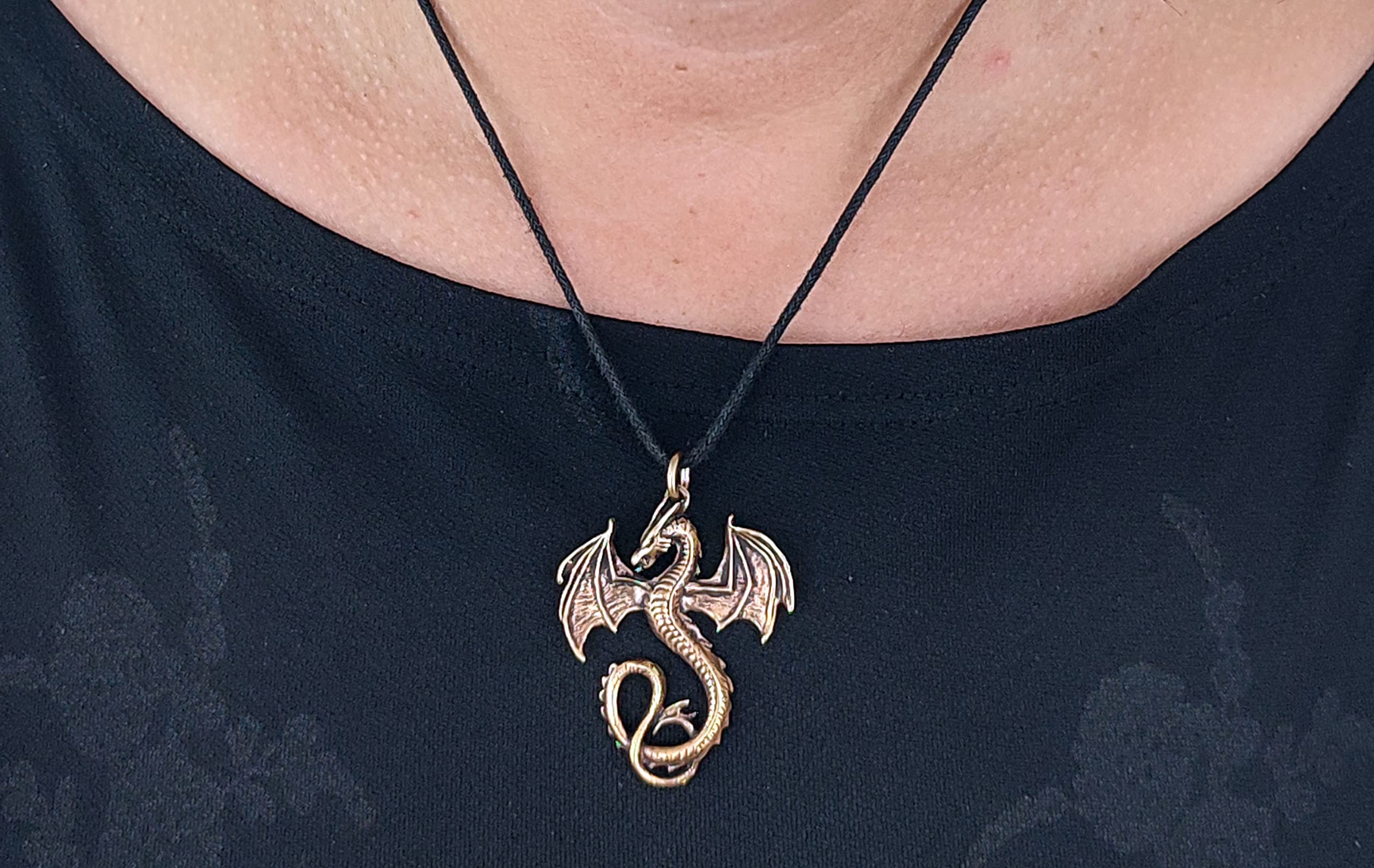 Gran Dragón Colgante de bronce nº 11
