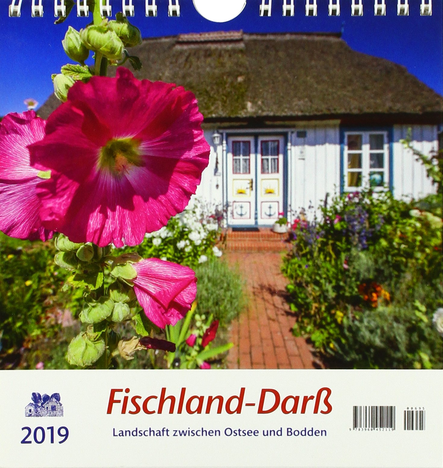 Fischland-Darß 2019 Postkartenkalender: Landschaft zwischen Ostsee und Bodden