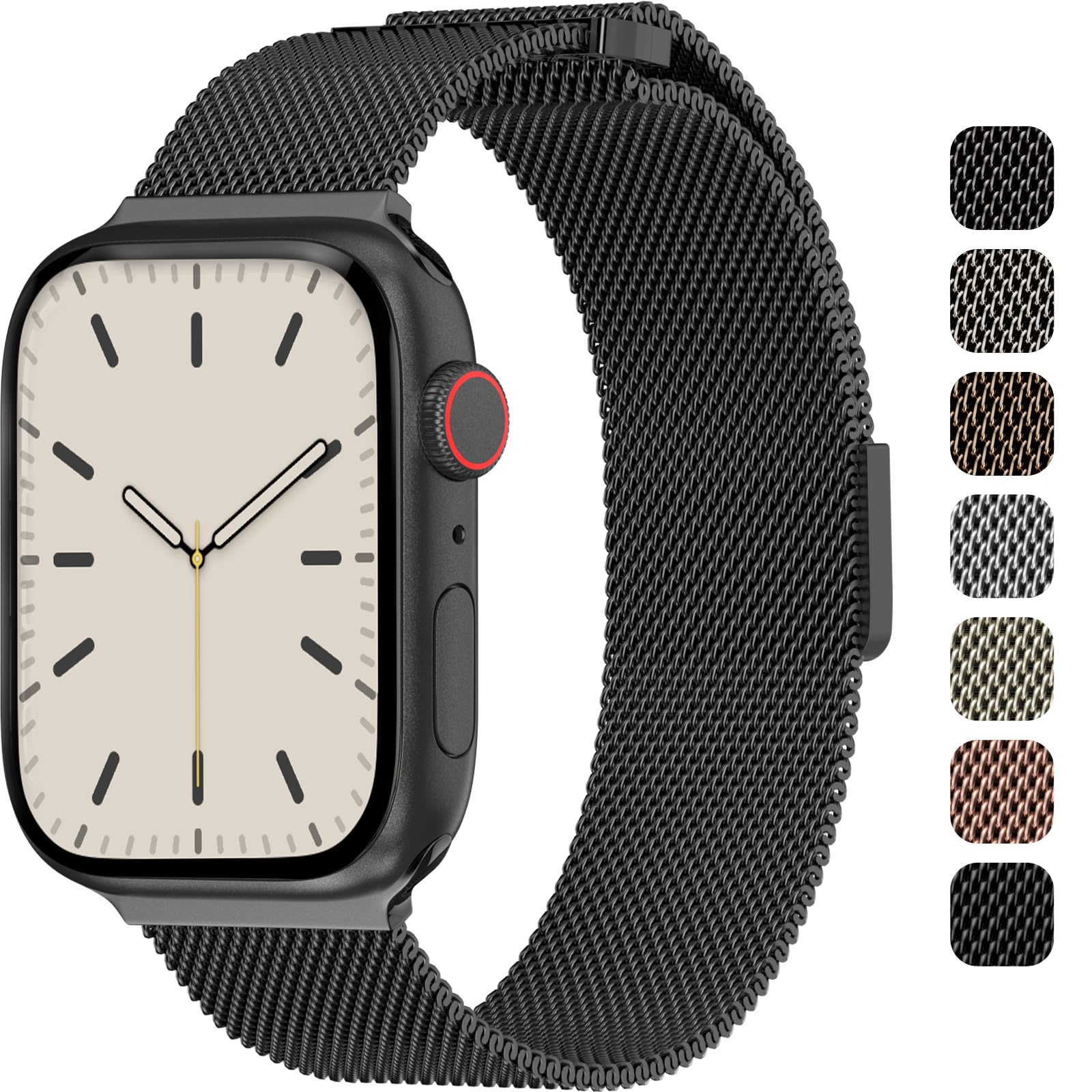 Amazon.com: SWITCHEASY Mesh Magnetic Apple Watch Band - For