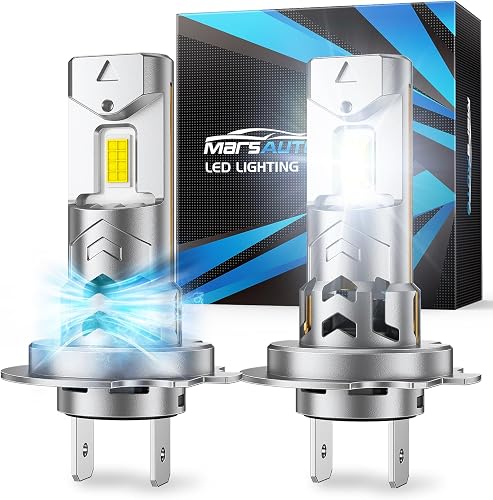 Marsauto H7 Ampoule LED 70,000LM 6500K Blanc Froid