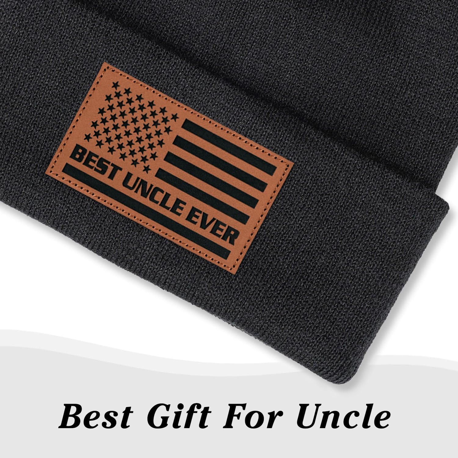 Uncle Gifts from Niece Nephew Best Uncle Ever Hat - Image 4