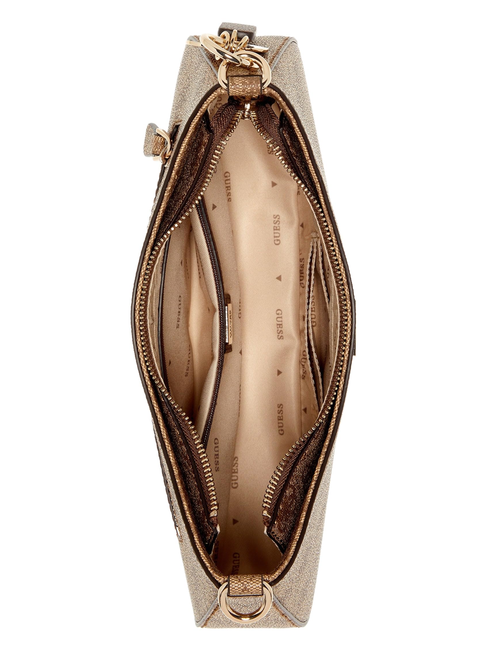 GUESS NOELLE II TOP ZIP SHOULDER BAG