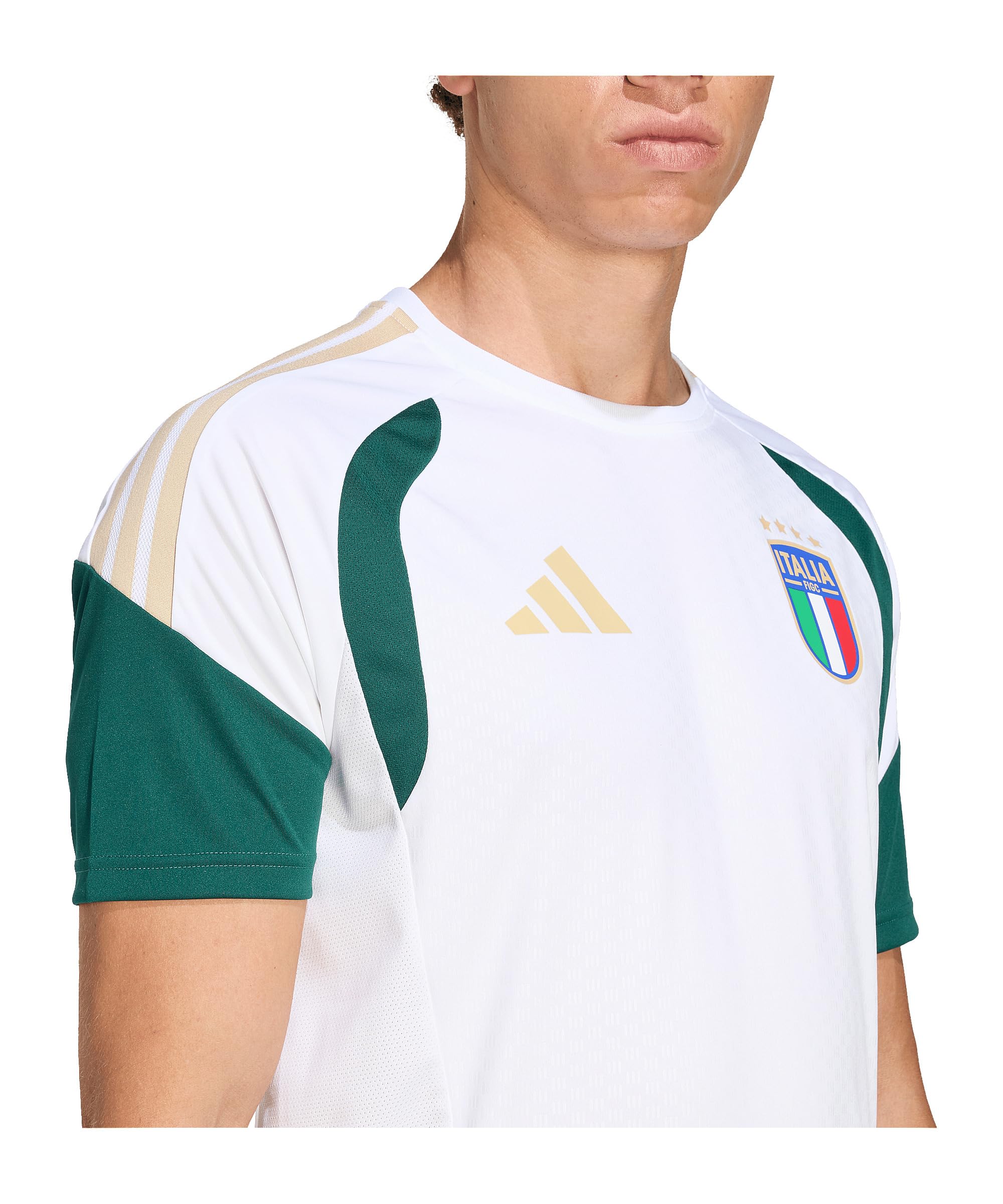 adidas Performance Italien Tiro koszulka treningowa, biała męska