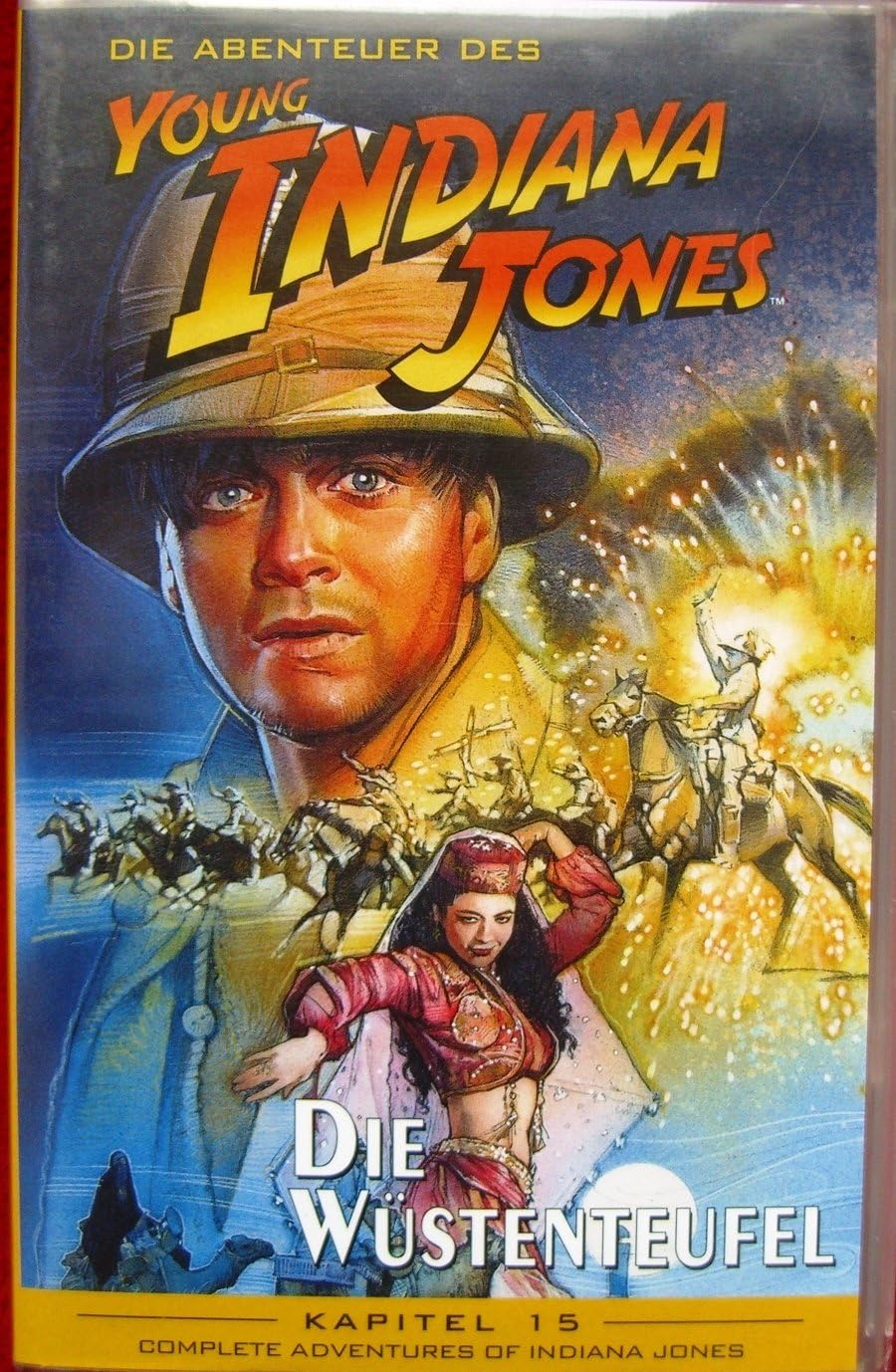 Die Abenteuer Des Young Indiana Jones Die Wüstenteufel 1999 Die Abenteuer des Young Indiana Jones Kapitel 15: Die Wüstenteufel [VHS