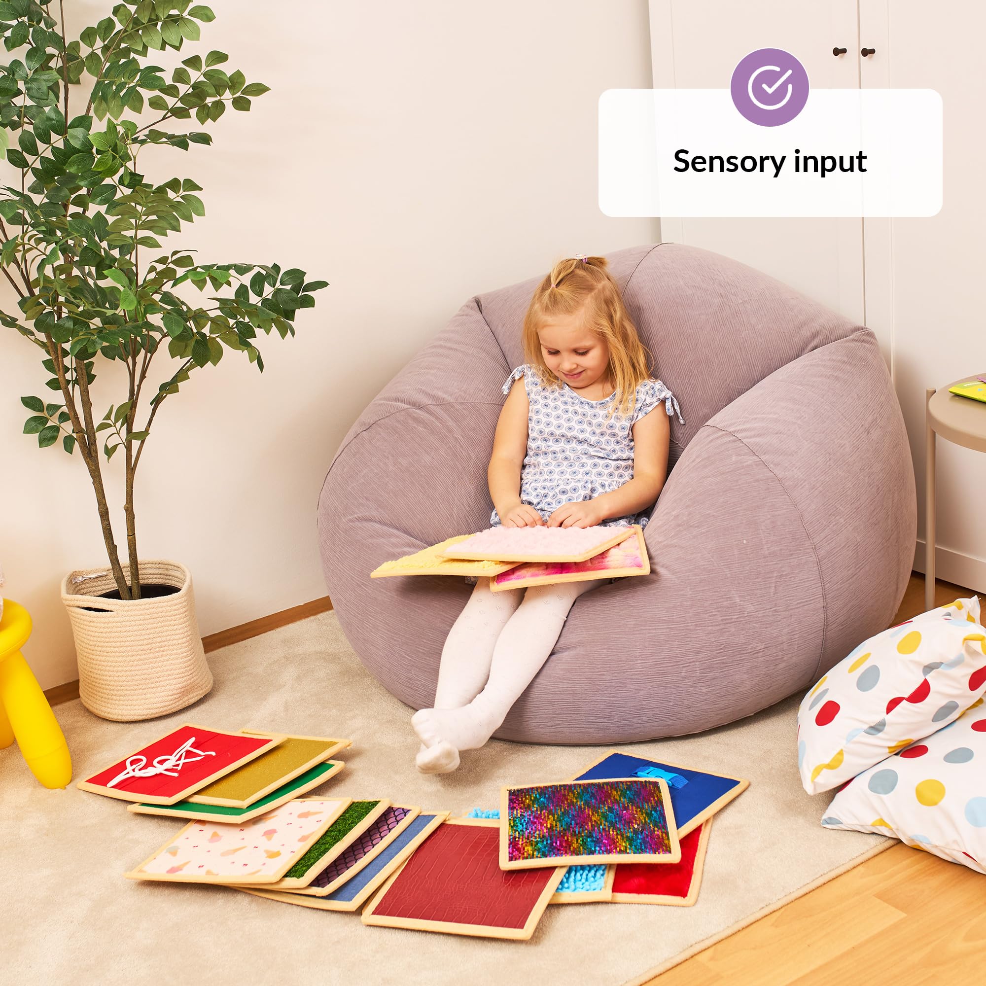 Sensory panel ścienny dla dzieci | strukturalne płytki sensoryczne | ściana sensoryczna do zabawy i nauki | maty sensoryczne dla małych dzieci i sali lekcyjnej | interaktywne panele tekstury