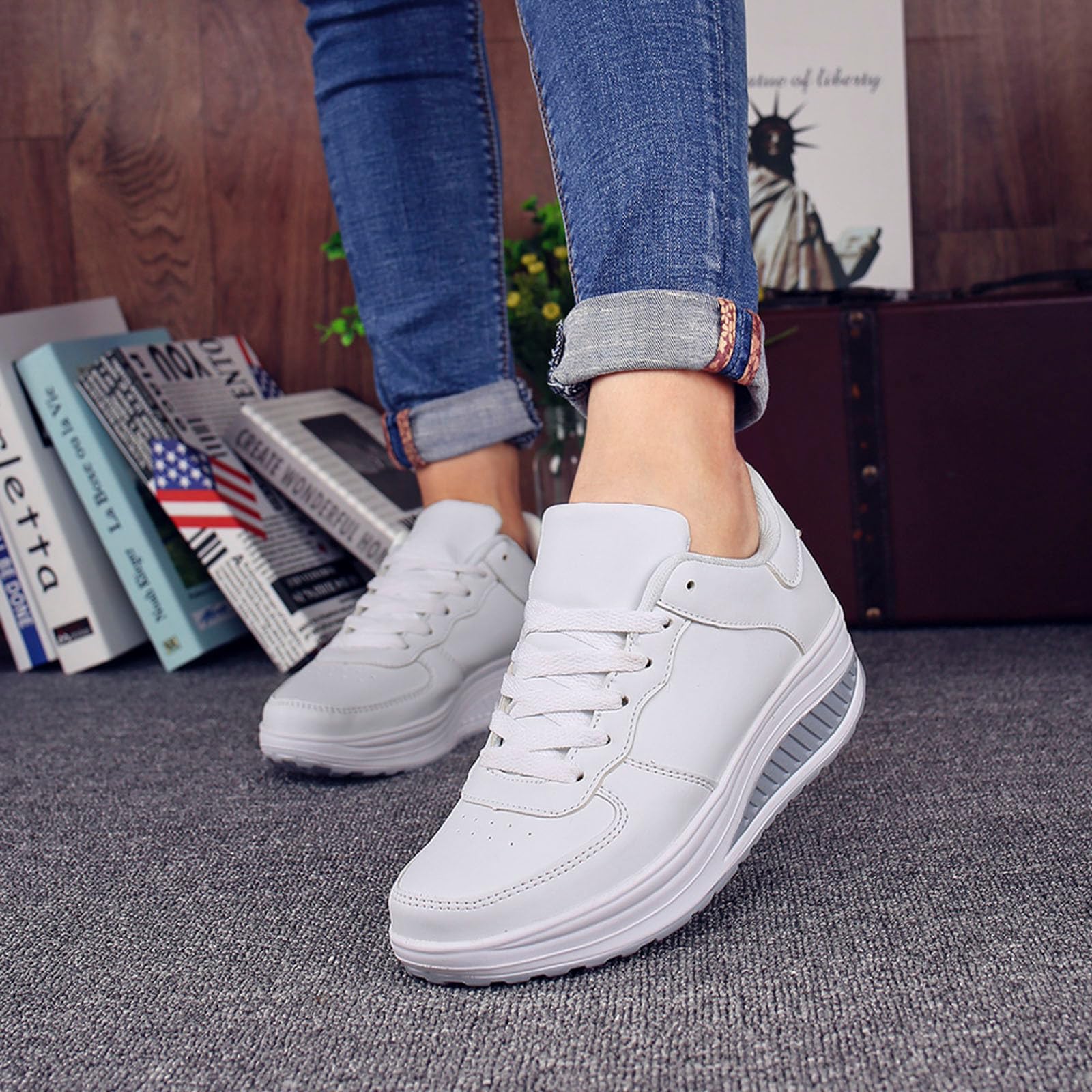 Transpirable mujer ligera entrenadora bailarinas elegantes tejidas zapatos regionales Arch Support Sneaker Slip on Pie Mujer Zapatos de malla ortopédicos Slip-On cómodos diabéticos Balerina ancho