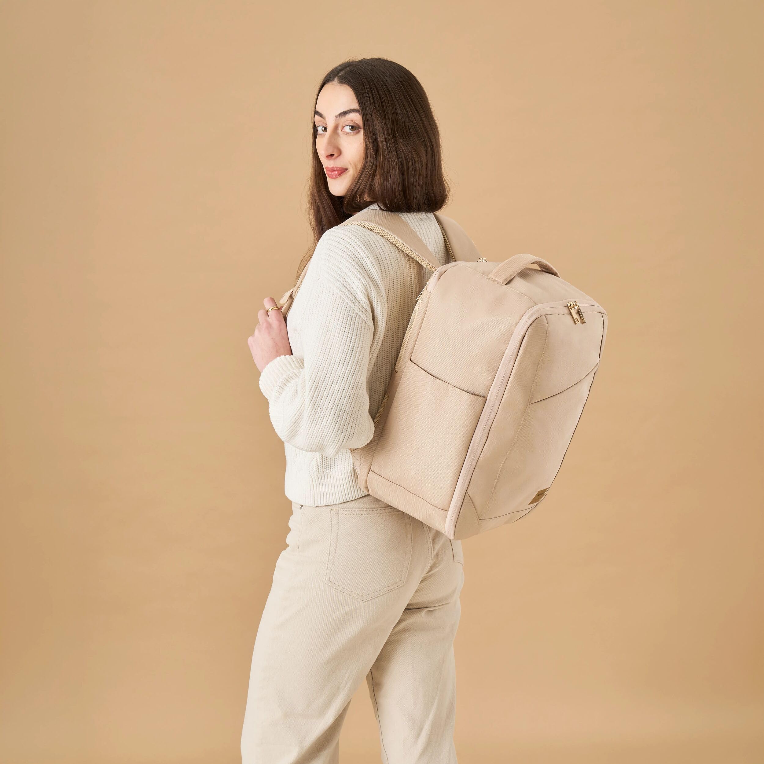 Cabin Max Manhattan 40x30x20 cm Handgepäck Rucksack – 24 L Reiserucksack aus recyceltem RPET – Wizz Air & Ryanair Untersitz Tasche – Flugzeug Handgepäck Backpack für Reisen