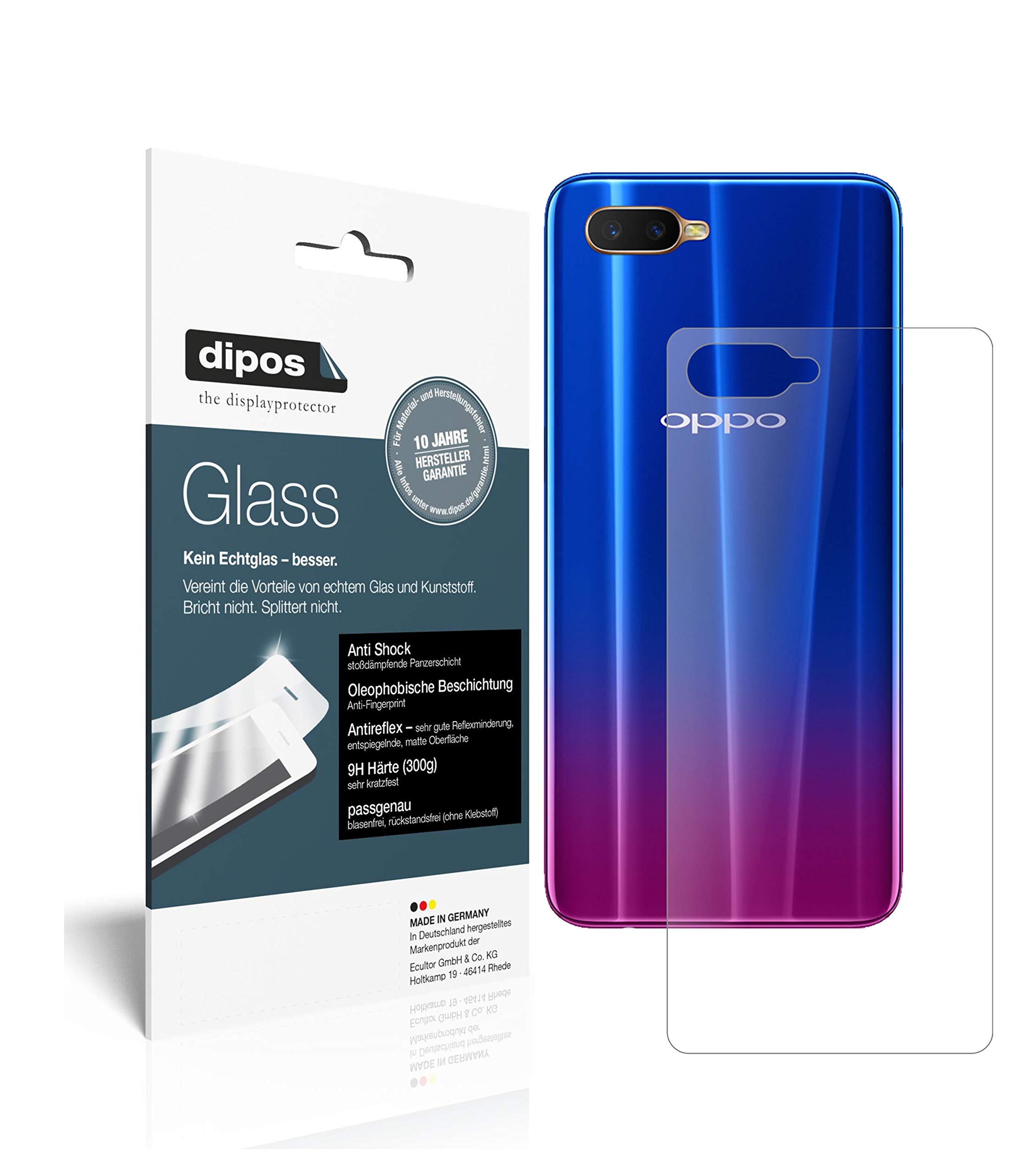Pellicola Vetro OPPO RX17 Kit Protezione Totale Per OPPO RX17 NEO: Cover Trasparente + Vetro Temperato Custodia Trasparente Antiurto