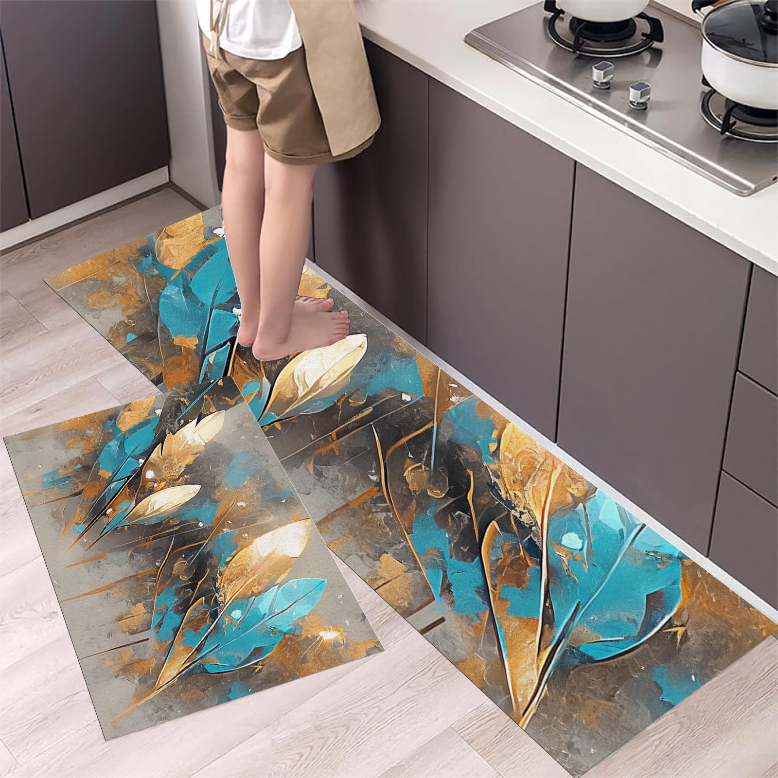 Tapis de cuisine anti-fatigue contre les douleurs de dos au sol