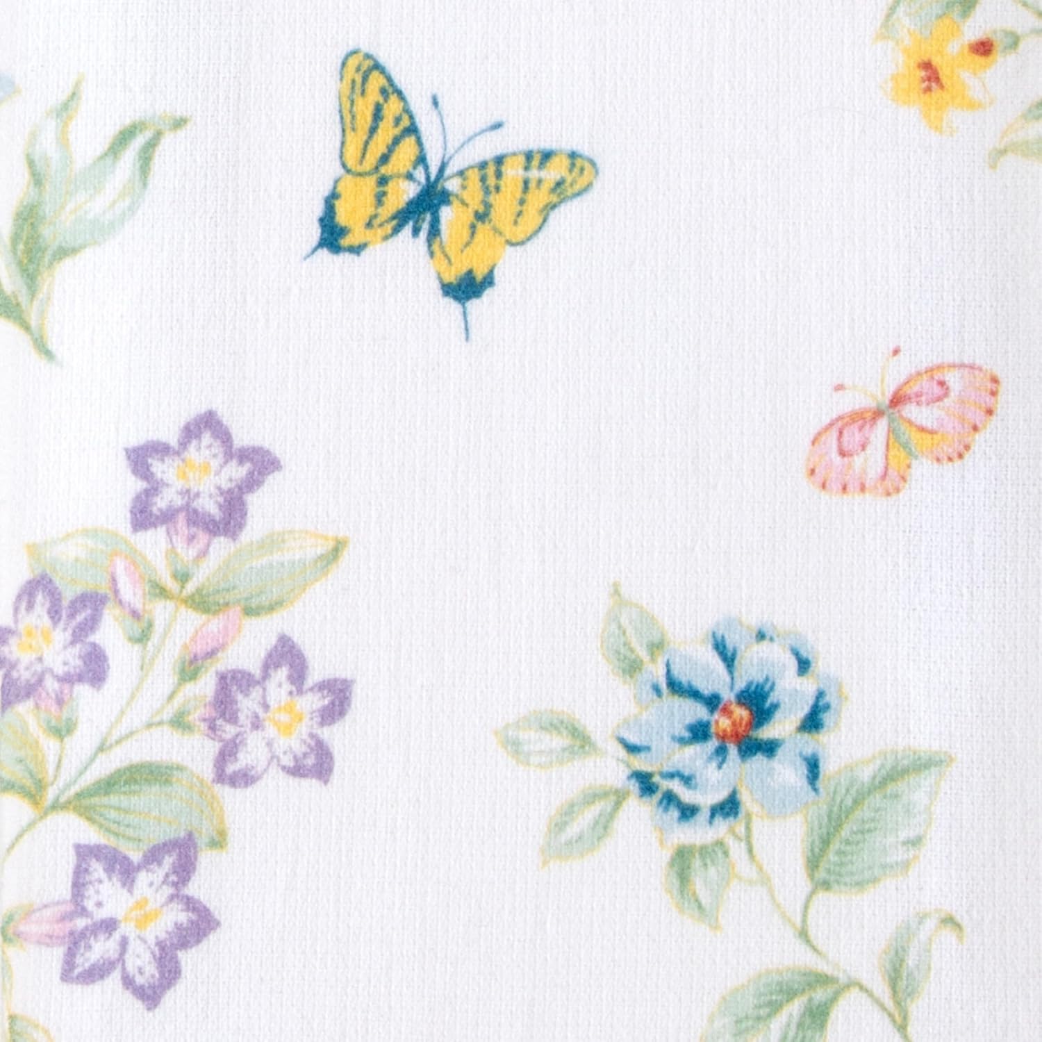 Lenox Butterfly Meadow Kitchen Towels, Set of 2, Multicolor, 18" W x 28" L