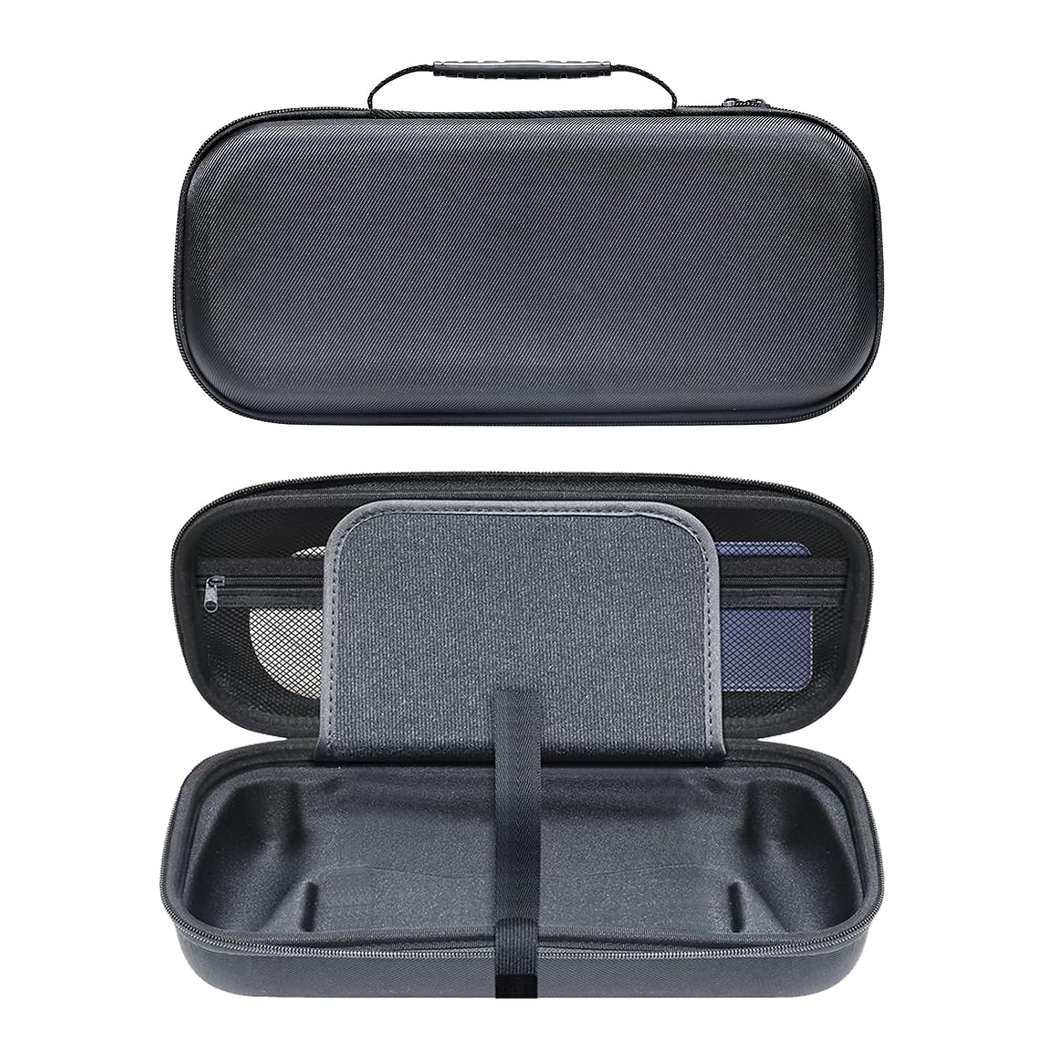 awakentti Handheld Game Carrying Case, High Capacity EVA Storage Organizer Hard Shell, Carrying Case Handheld Storage Bag for Game Cards, Cable Charger