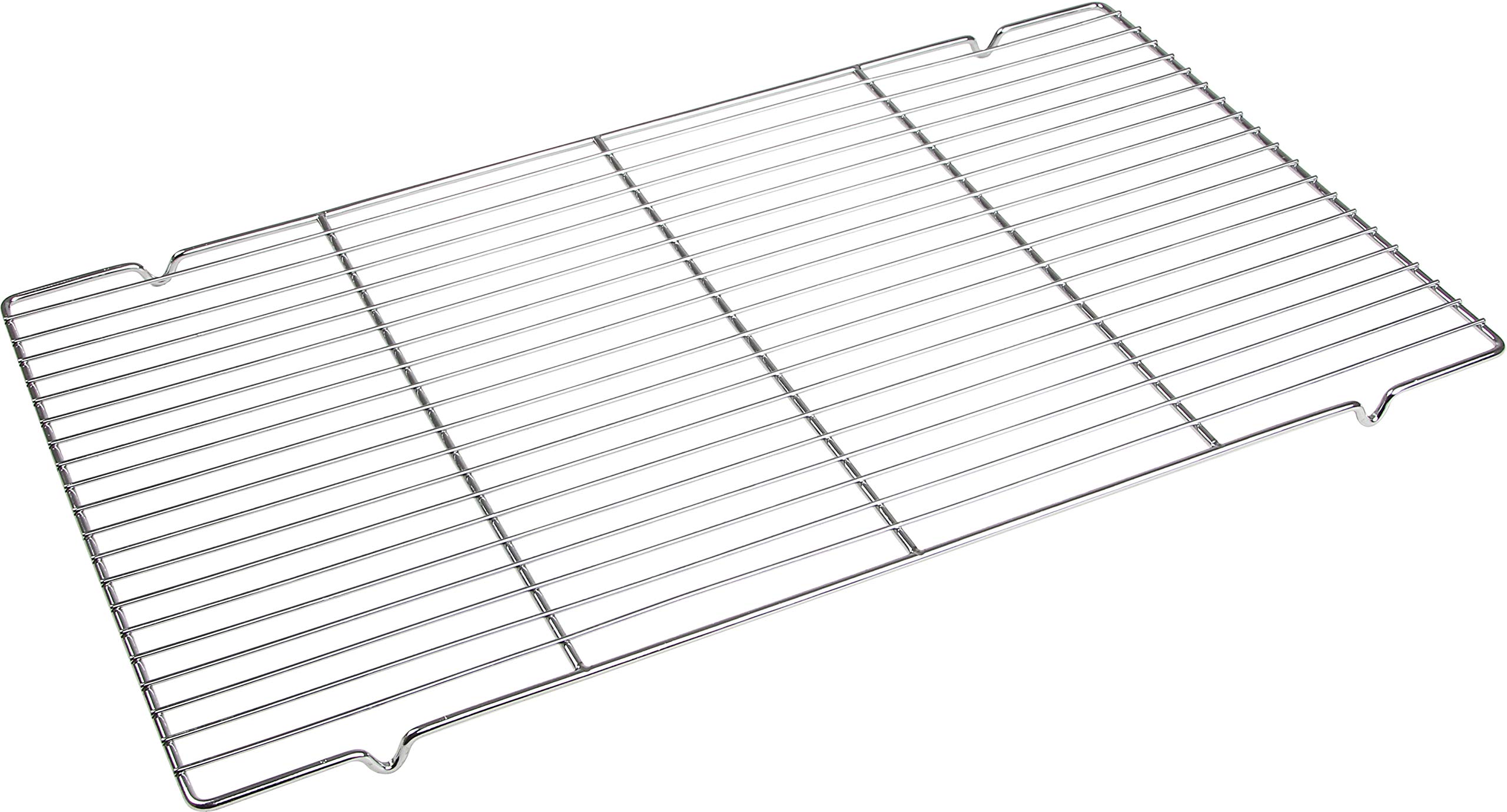Dr. Oetker Griglia per Torte e Torte, 45 cm, Rettangolare, per Raffreddare e Decorare Torte e Torte, Convince Grazie alla Base Fissa (Colore: Argento), quantità: 1 Pezzo, 45 x 30 x 0,2 cm