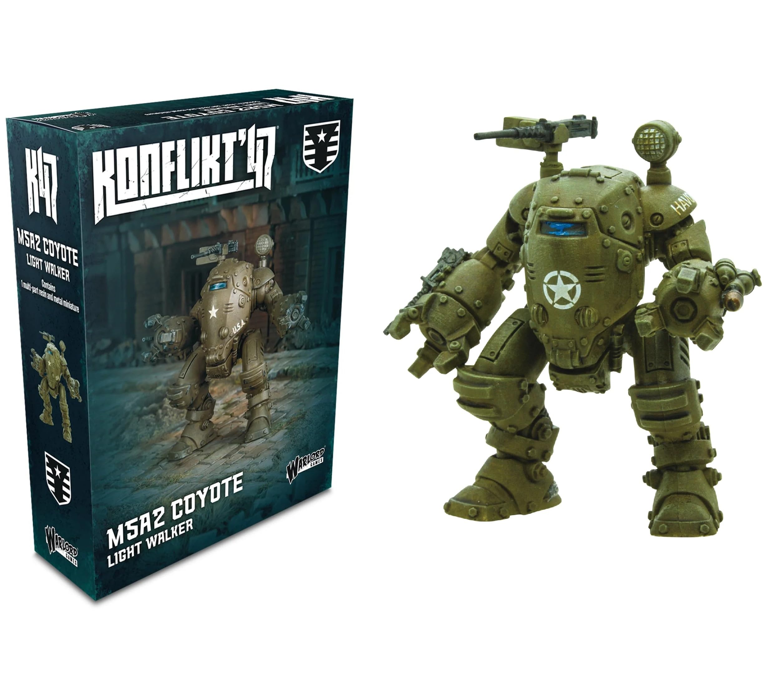 Warlord Games M5A2 Coyote Light Walker - USA Miniature for