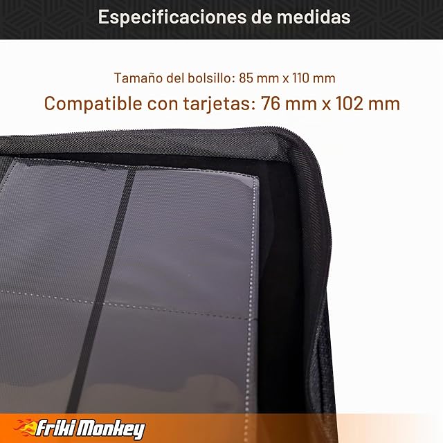 Foto 5 de 7 de Álbum Toploader con cremallera para cartas