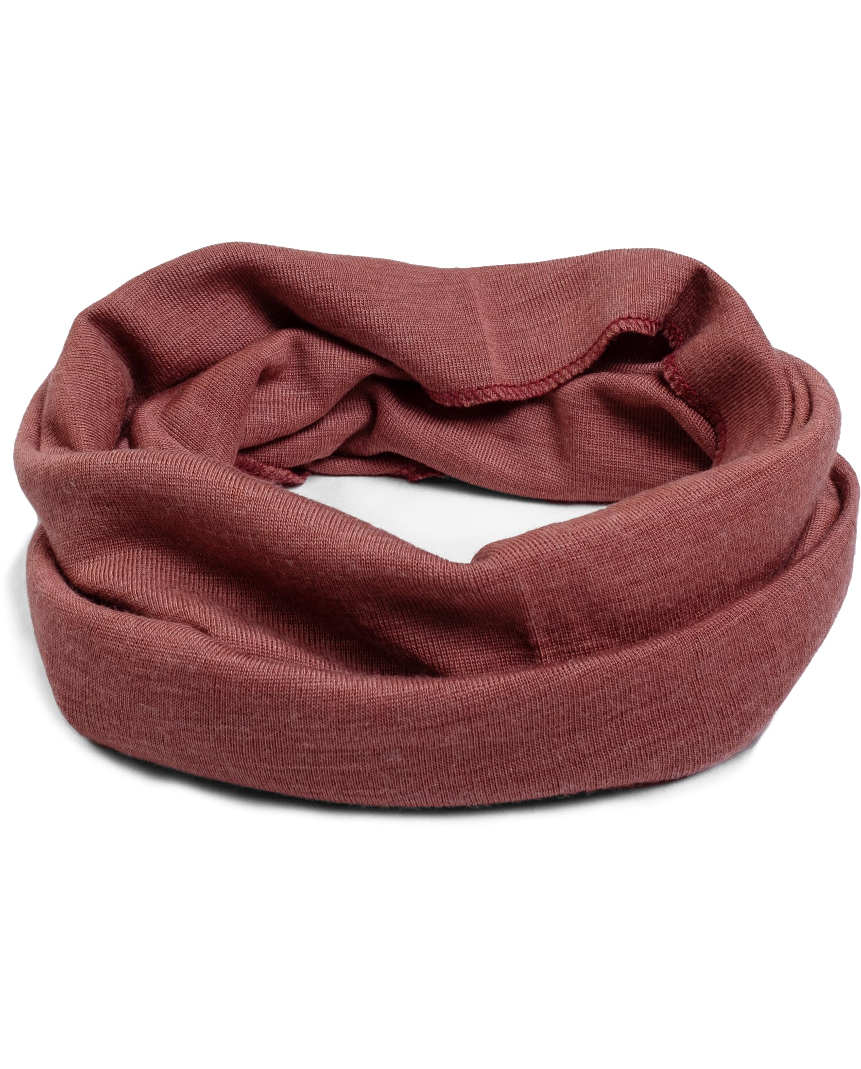 Engel Natural Tube Scarf 70% Wool 30% Silk for Men and Women, copper, One Size