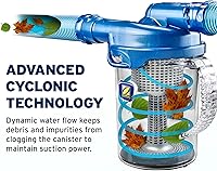 Vista 5 de Zodiac CLC500 limpiador ciclónico automático de piscinas, atrapa hojas, con sistema canister