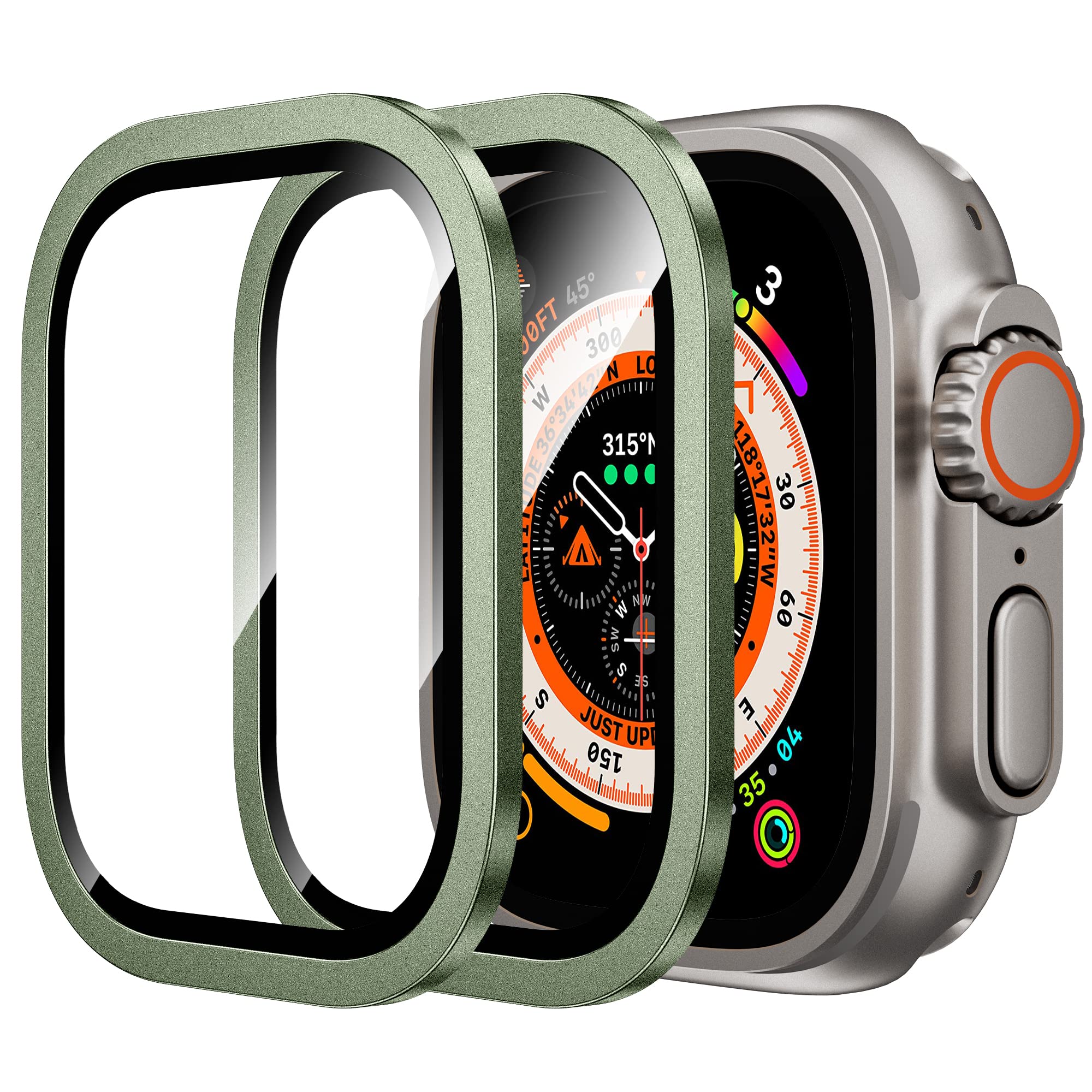 Photo 1 of WSKEN Apple Watch Ultra 3/2 Screen Protector - 49mm