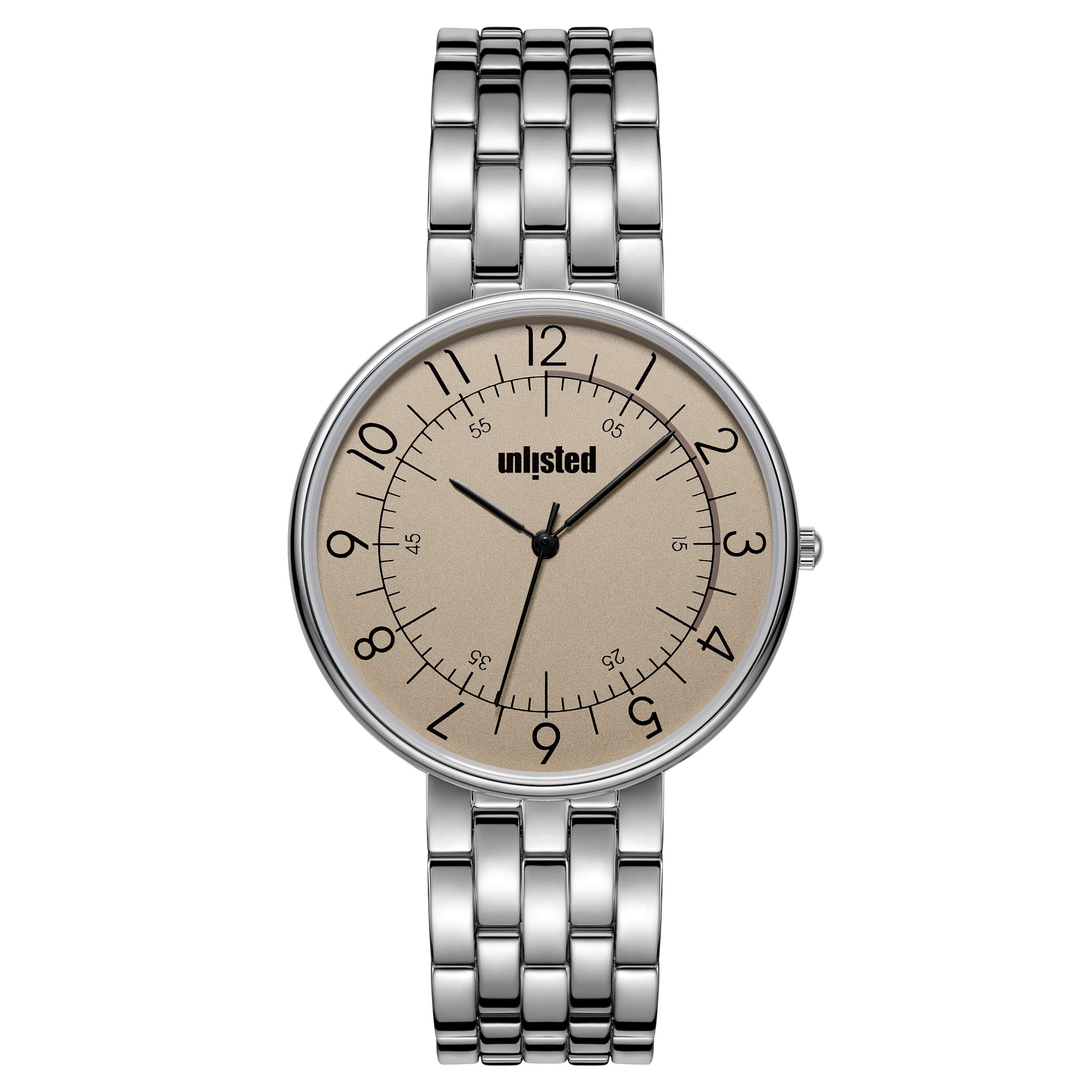 Unlisted by Kenneth Cole Autumn-Winter 20 Analog Beige Dial mens Watch-UL51157004 (B0867HPLH3) Amazon Price History, Amazon Price Tracker