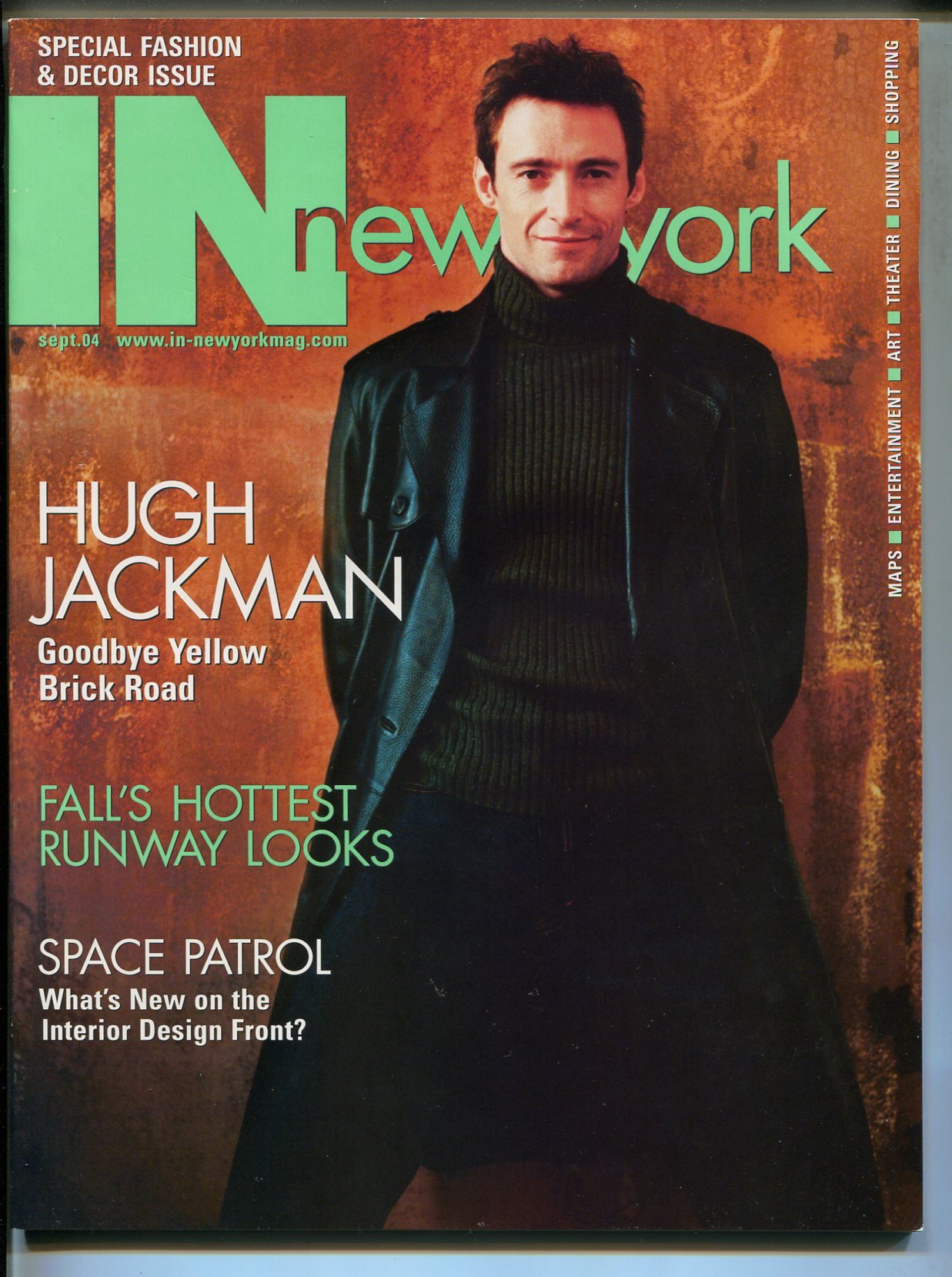 In New York Magazine 9/04- Hugh Jackman cover- NM at Amazon's