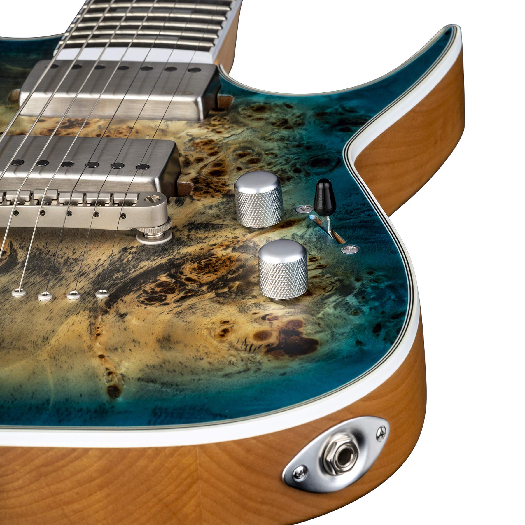 Amazon.com: Dean Guitars Exile Select 7 String Burl Poplar