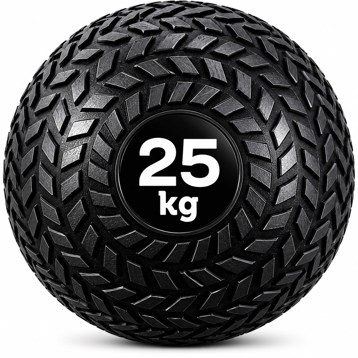 Core Balance 25KG Slam Ball – Non-Slip Textured Weighted Exercise Ball for Strength Training, HIIT, CrossFit, Core Workouts, Wall Throws & Functional Fitness – Dead Bounce Gym Ball