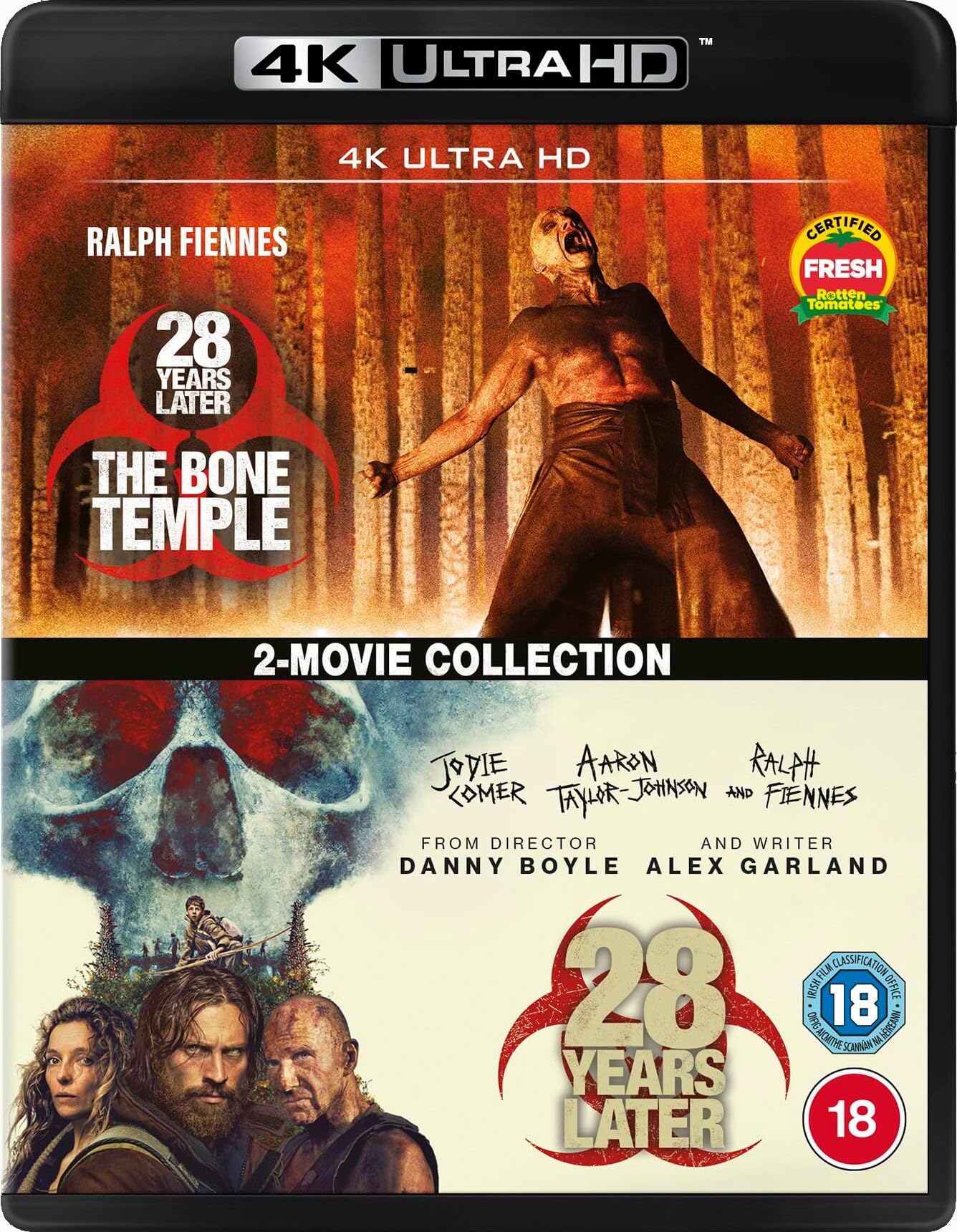 28 Years Later / 28 Years Later: The Bone Temple 2-Movie Collection (Special Features) [4K Ultra HD] [Region Free]